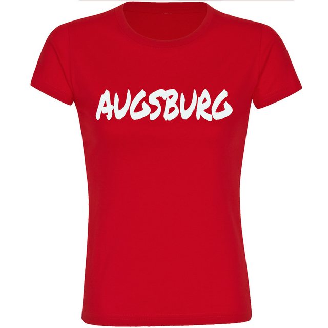 multifanshop T-Shirt Damen Augsburg - Textmarker - Frauen günstig online kaufen