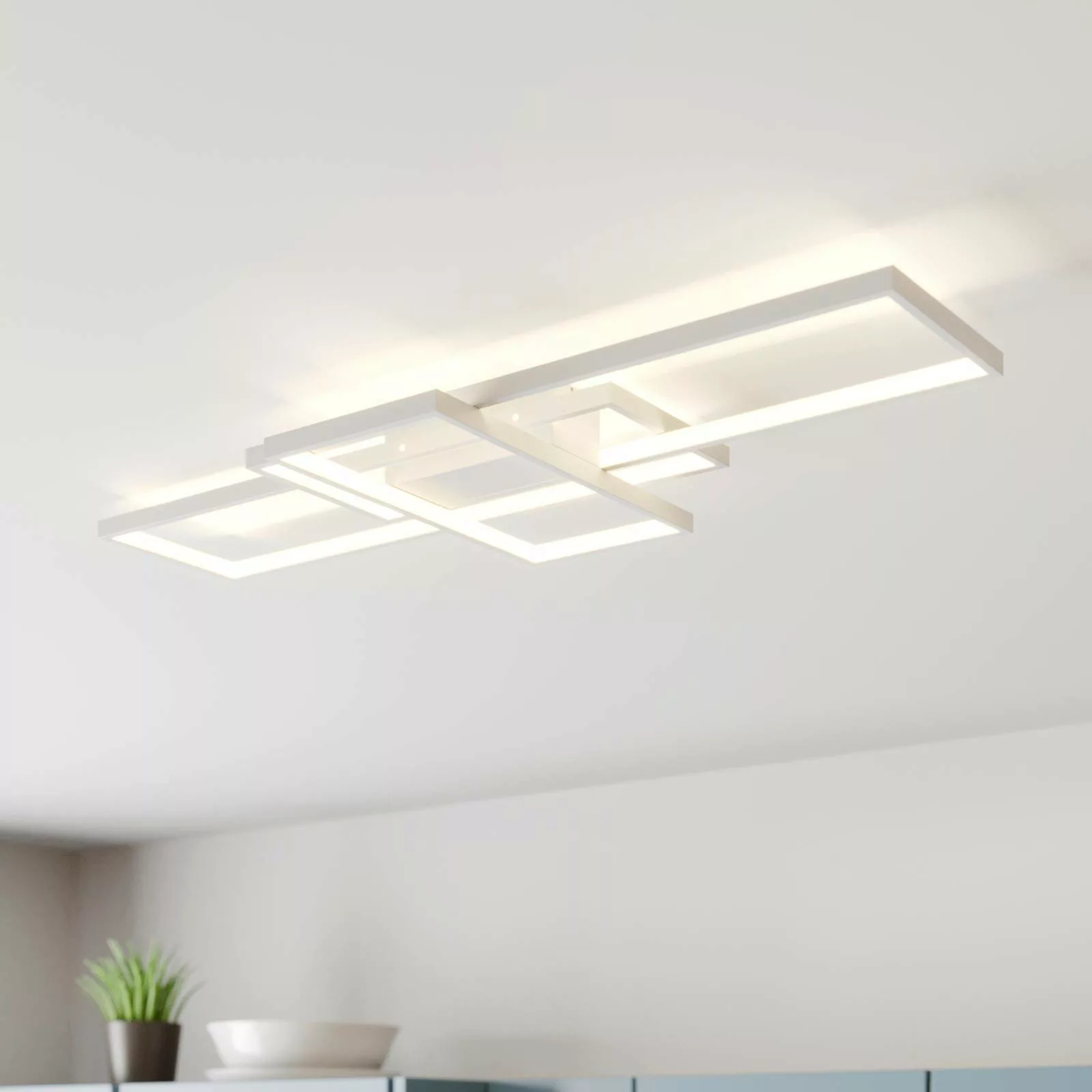 Lindby Poppy LED-Deckenleuchte mit Dimmfunktion günstig online kaufen