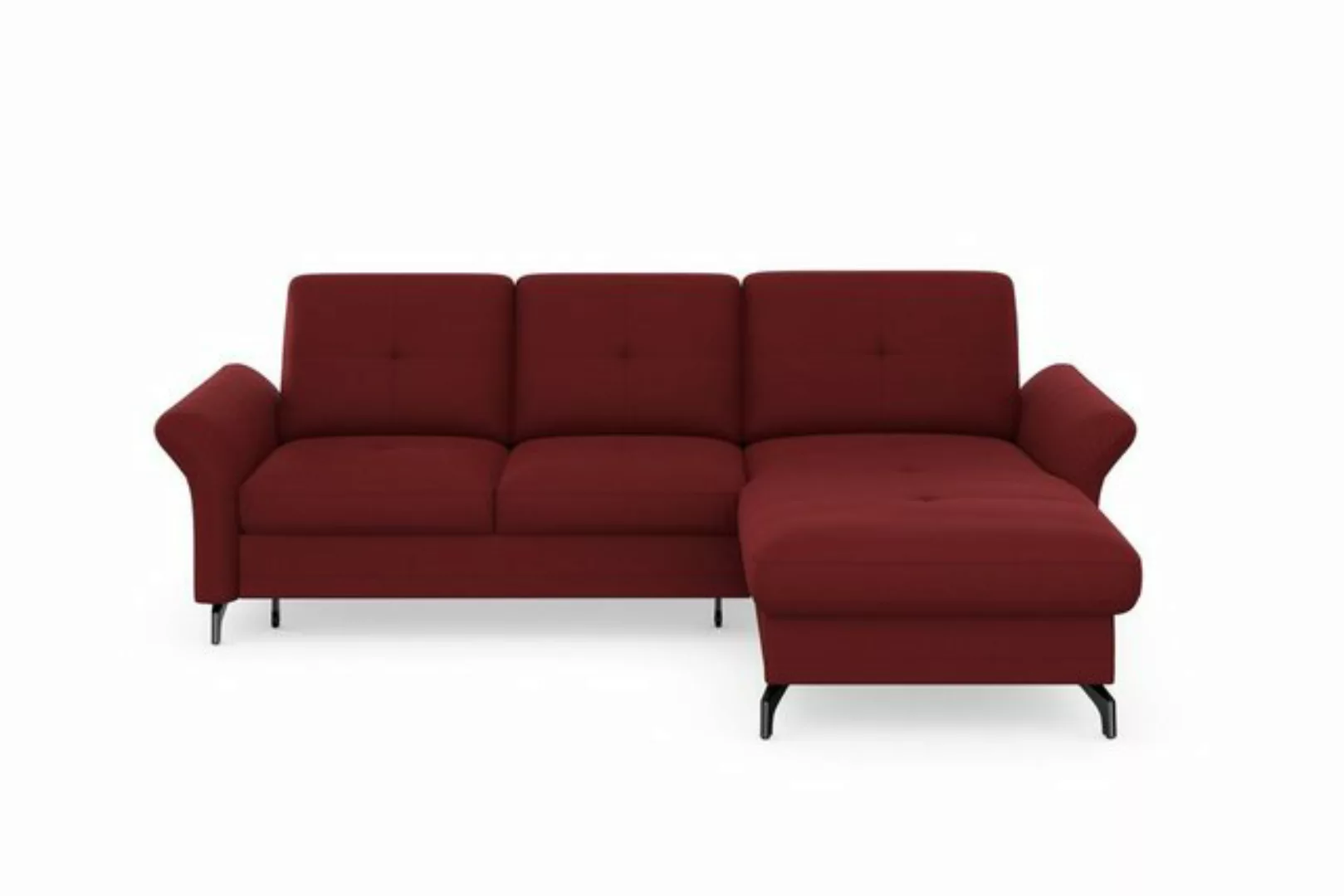 Places of Style Ecksofa Calando L-Form, wahlweise mit Bettfunktion, Bettkas günstig online kaufen