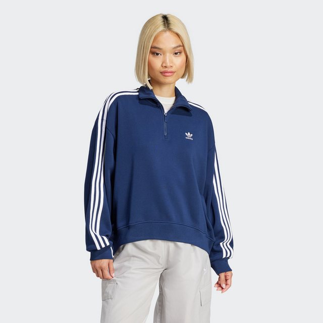 adidas Originals Kapuzensweatshirt HALFZIP CREW FT günstig online kaufen