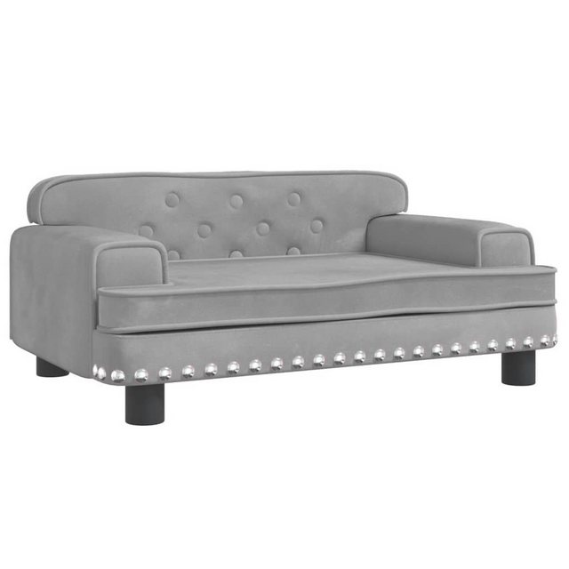 vidaXL Kindersofa Kindersofa Schwarz 70x45x30 cm Samt Kindercouch Kindermöb günstig online kaufen