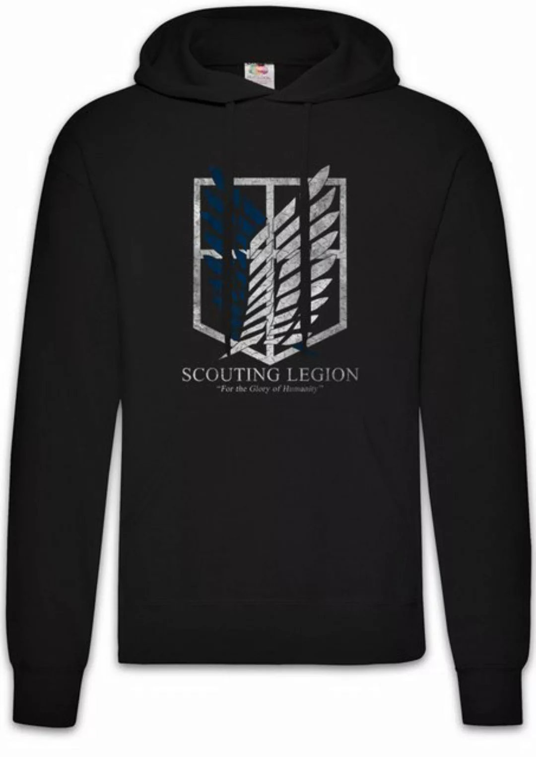 Urban Backwoods Hoodie Scouting Legion Herren Hoodie Attack On Logo Symbol günstig online kaufen