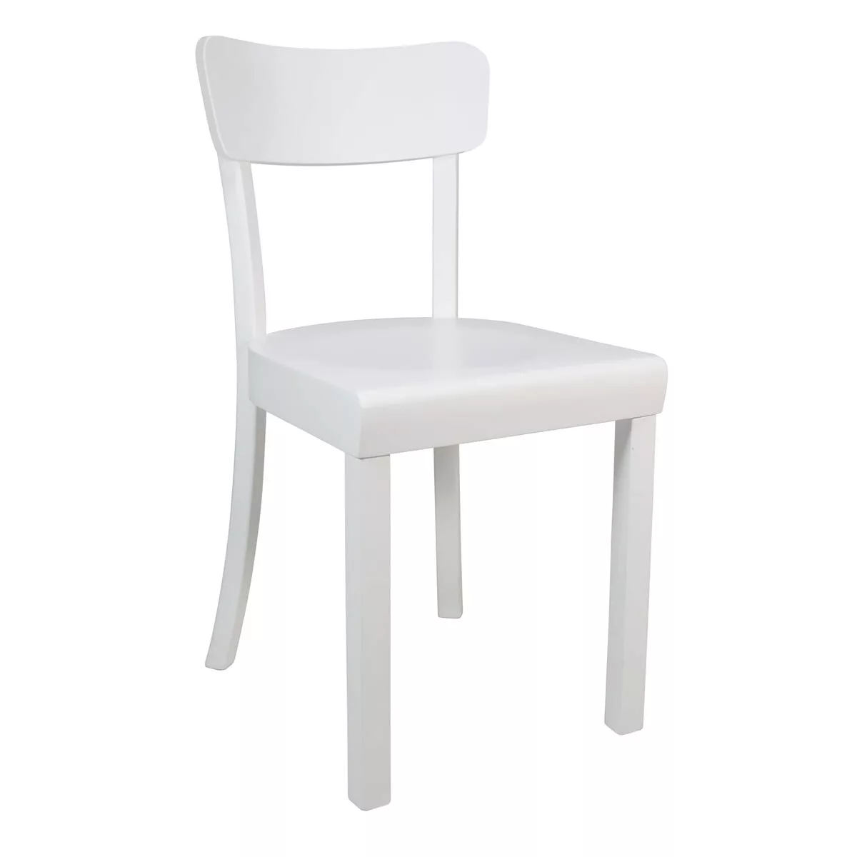 Yunic - Frankfurter Stuhl 2.0 - Buche weiß/matt lackiert/BxHxT 44x82x49cm/m günstig online kaufen