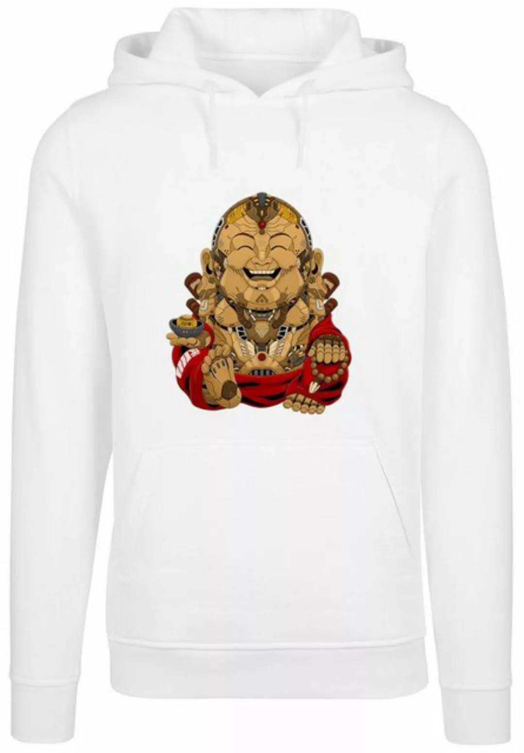 F4NT4STIC Sweatshirt Happy Cyber Buddha Print günstig online kaufen