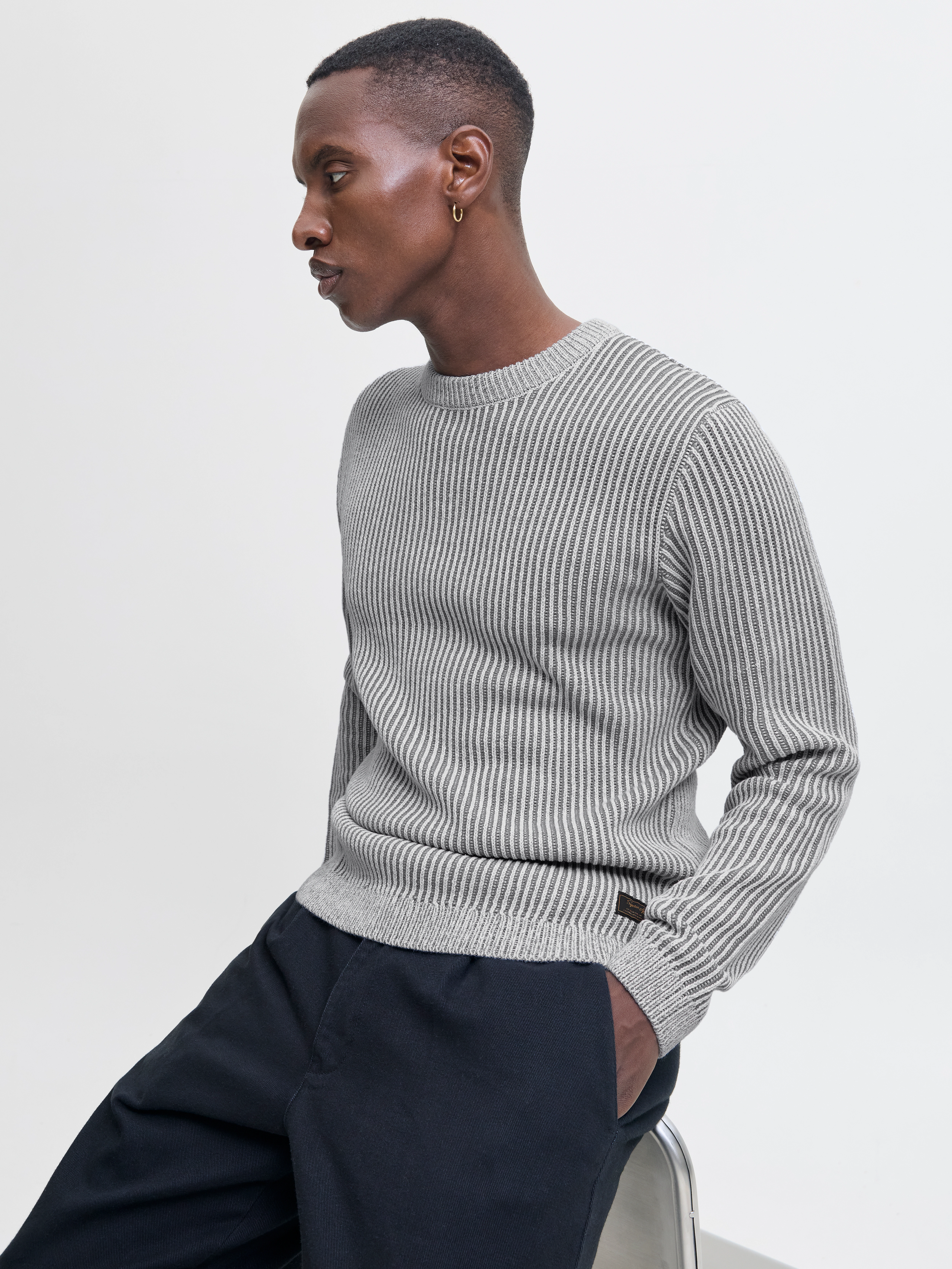 Jack & Jones Strickpullover "JJEDOVER KNIT CREW NECK SN" günstig online kaufen