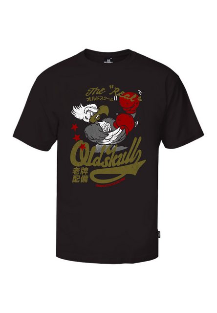 Oldskull T-Shirt Retro Boxing Vintage Logo Graphic günstig online kaufen