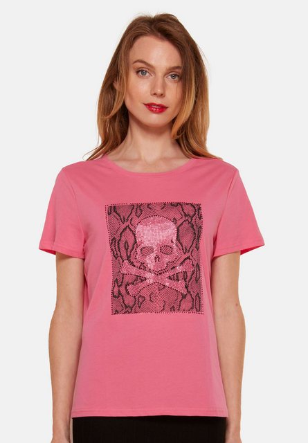 Tooche Kurzarmshirt Totenkopf Mit Totenkopf Print günstig online kaufen