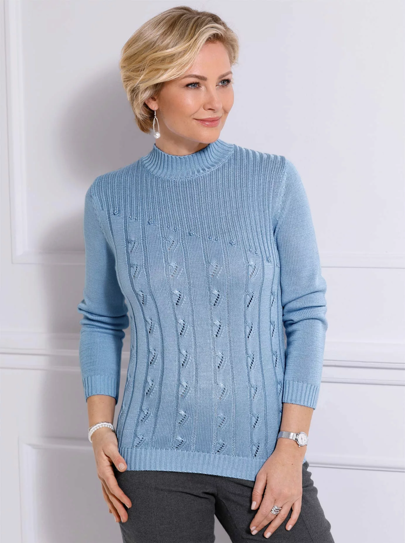 Classic Strickpullover "Pullover" günstig online kaufen