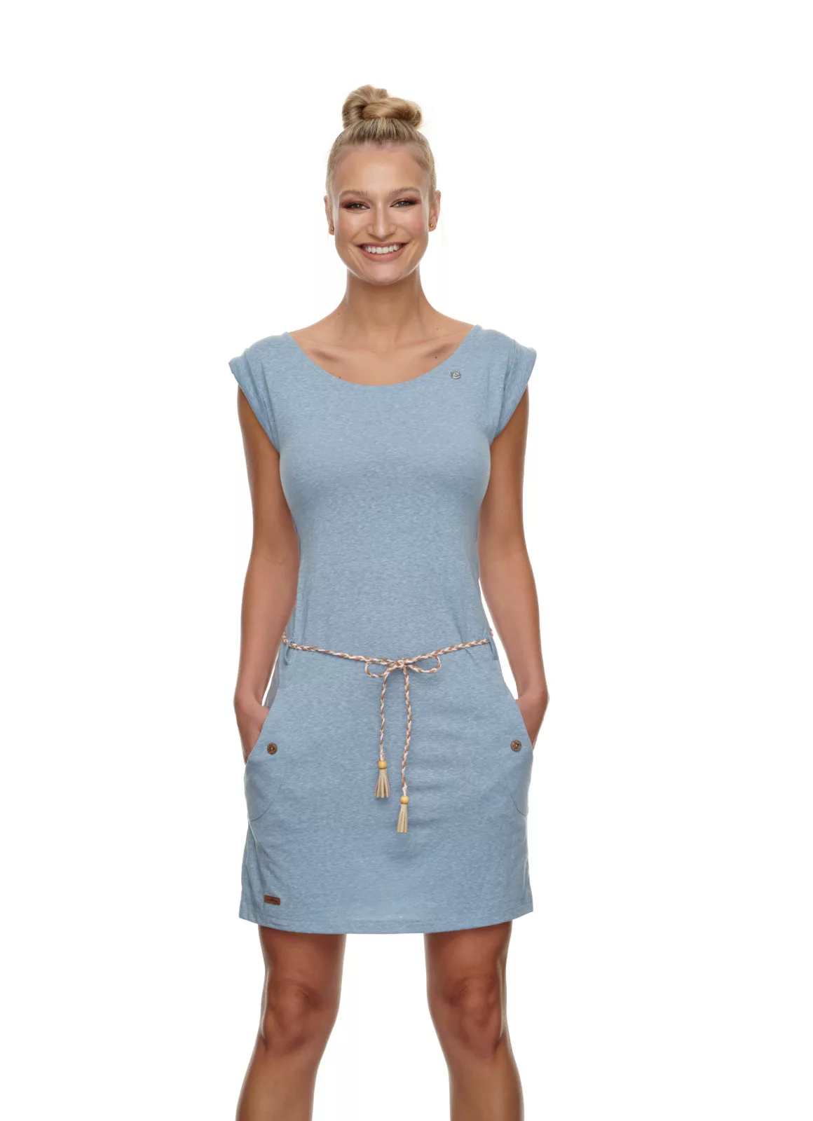 Ragwear Sommerkleid Tag dusty blue günstig online kaufen