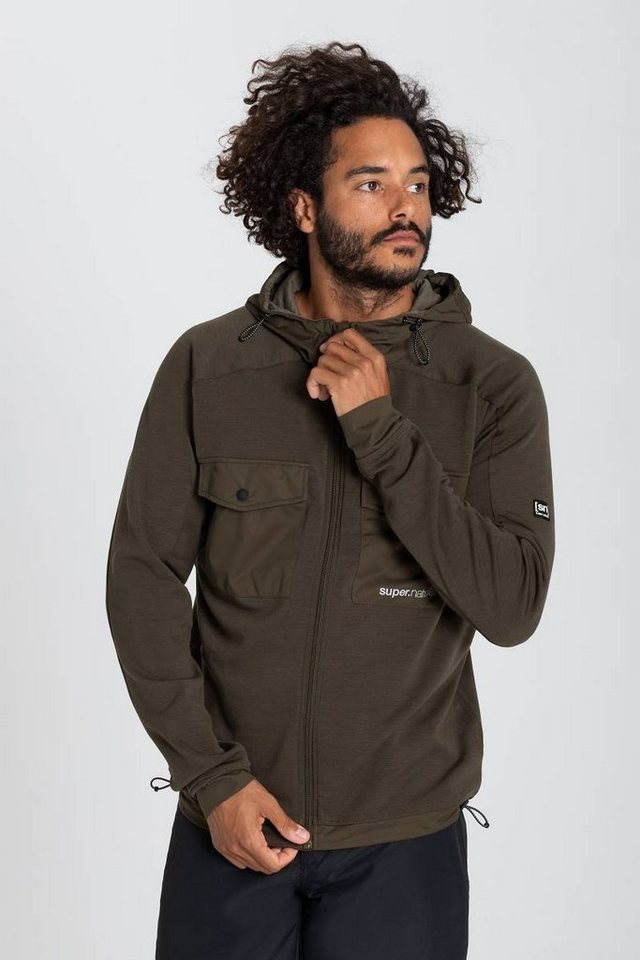 SUPER.NATURAL Outdoorjacke Merino Jacke M ALPINE POCKET JACKET wärmender Me günstig online kaufen