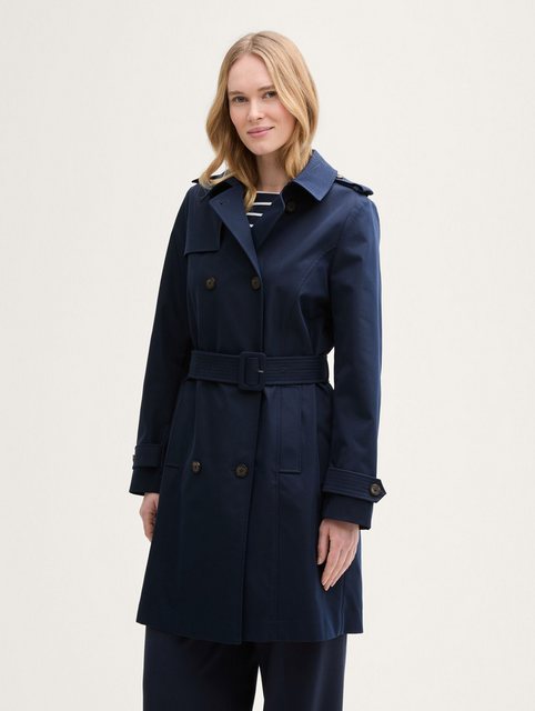 TOM TAILOR Kurzmantel Basic Trenchcoat günstig online kaufen