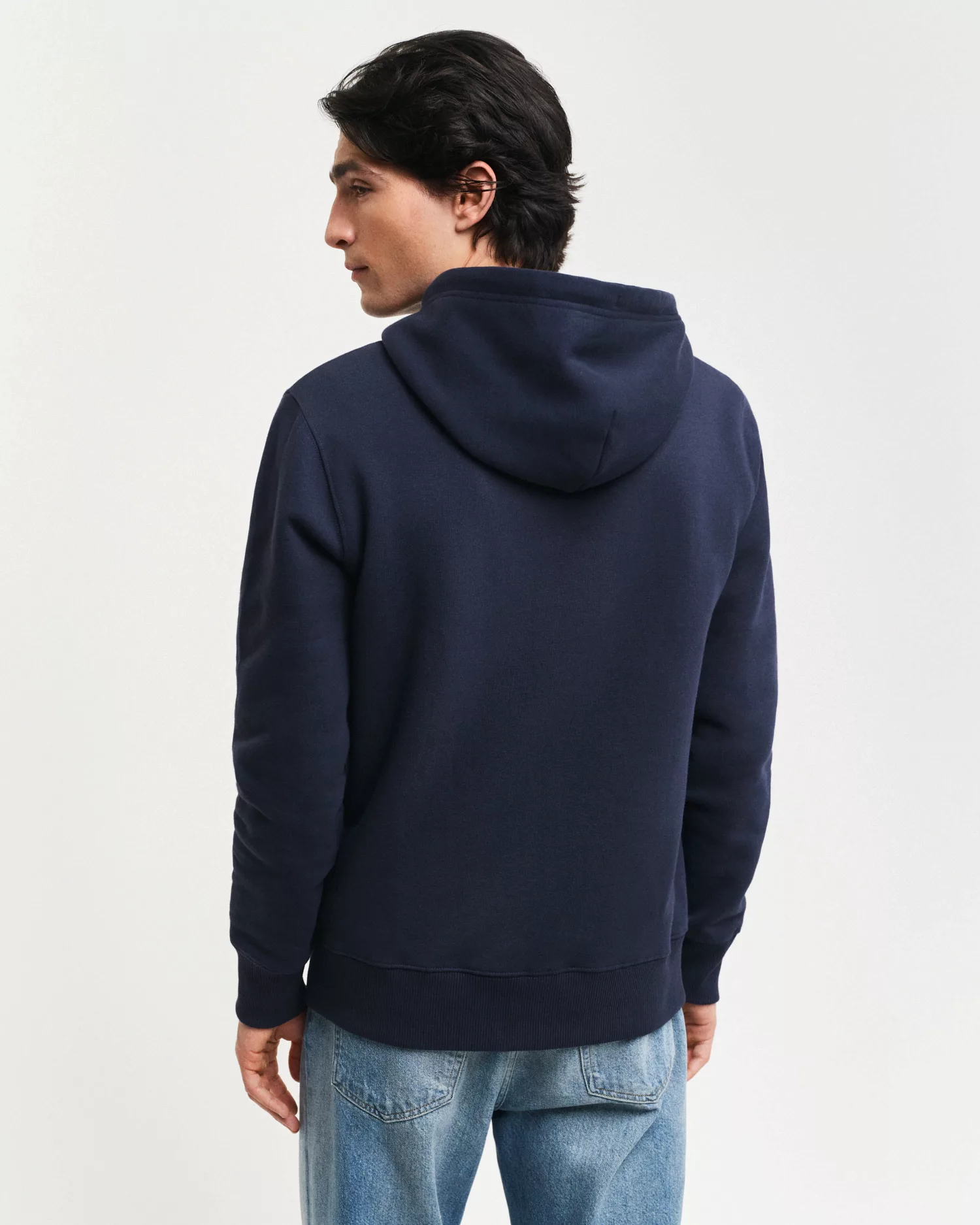 Gant Kapuzensweatjacke "EMBOSSED FULL-ZIP HOODIE", eine erhabene GANT-Grafi günstig online kaufen