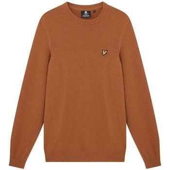 Lyle & Scott  Pullover KN921VF CREW NECK LAMBSWOOL-W805 VICTORY ORANGE günstig online kaufen