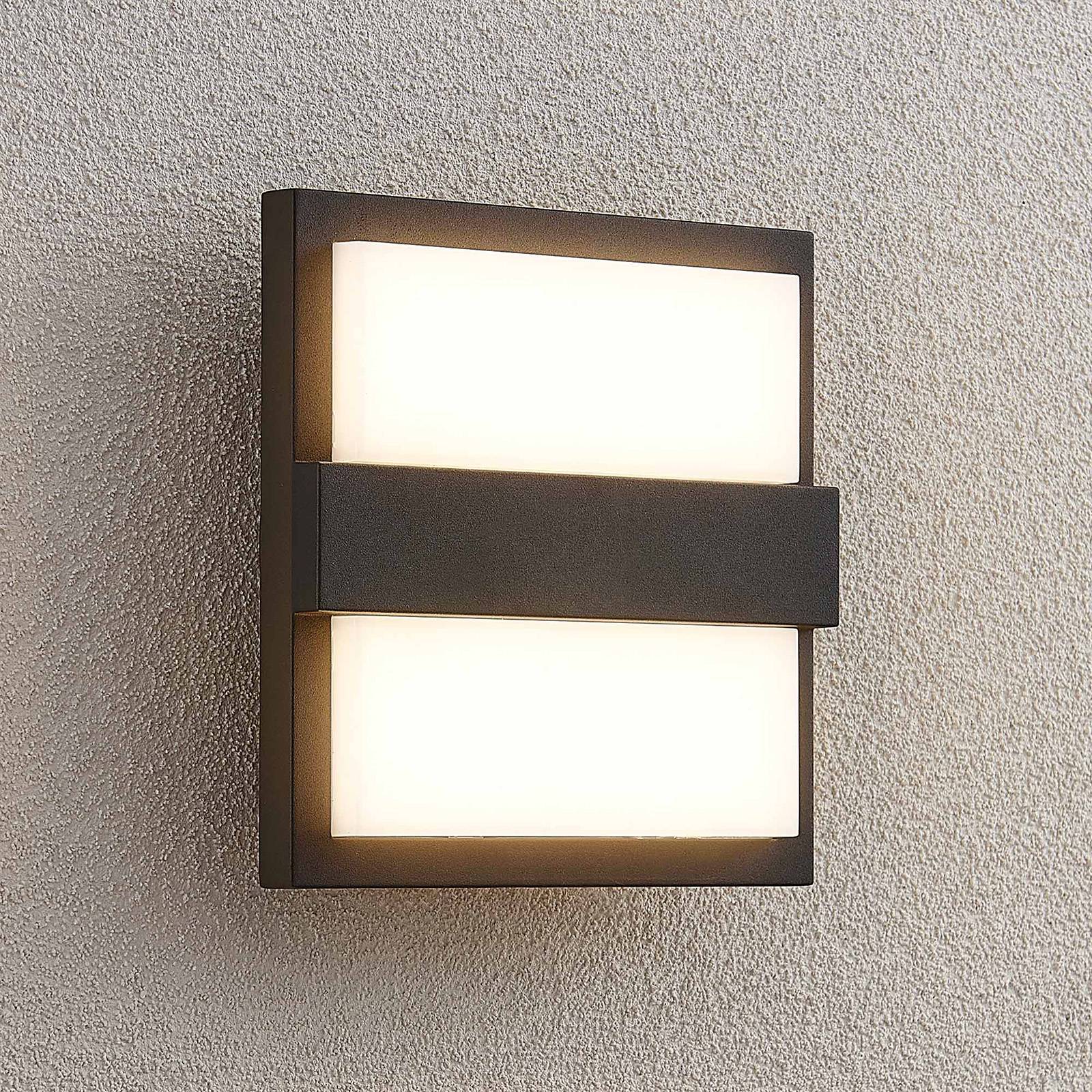Lucande Gylfi LED-Außenwandleuchte, quadratisch günstig online kaufen