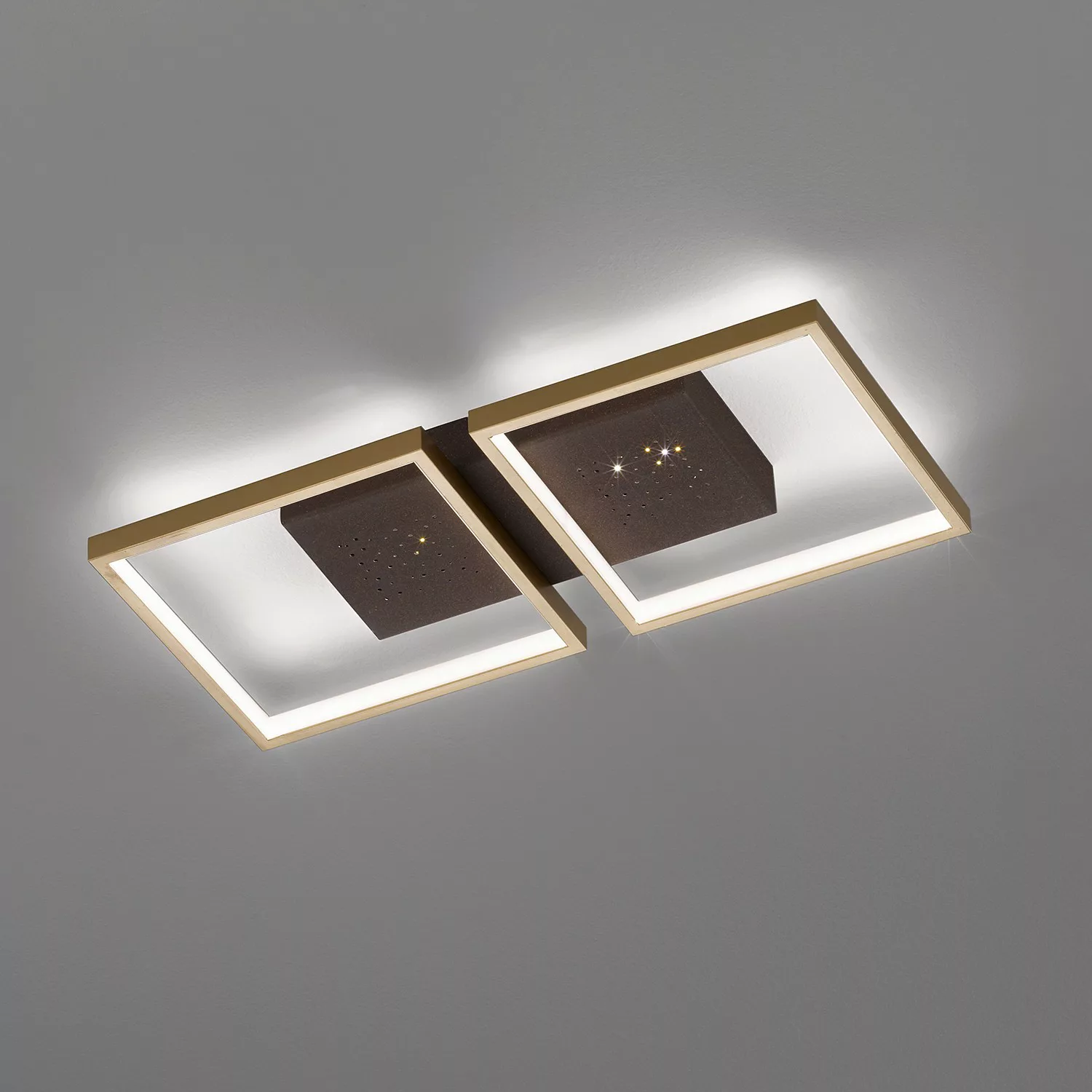 Fischer-Honsel LED-Wandleuchte, rostfarben/Braun - braun - 25,5 cm - 6 cm - günstig online kaufen