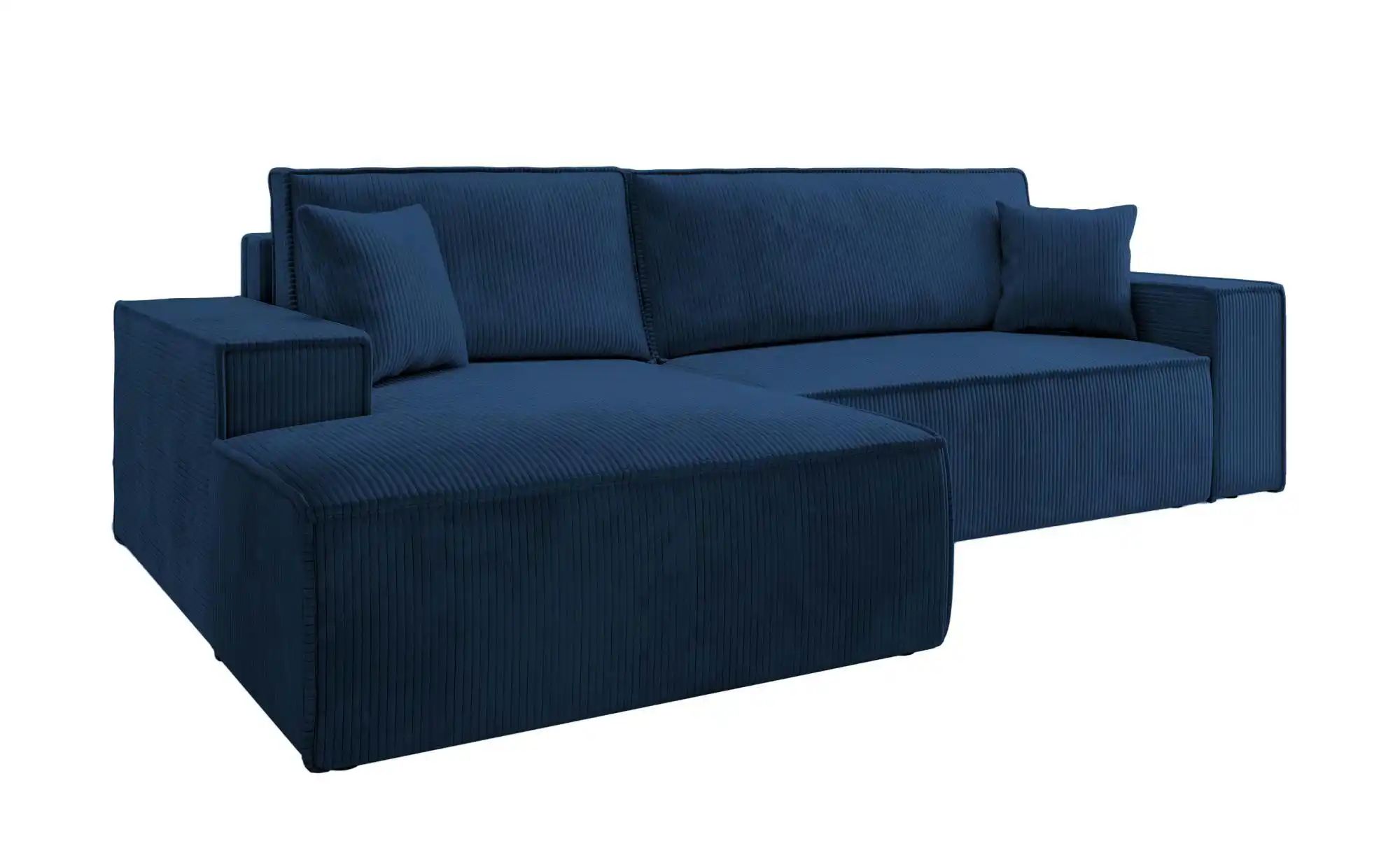 Selsey Ecksofa mit Schlaffunktion Farese  ¦ blau ¦ Maße (cm): B: 267 H: 85 günstig online kaufen