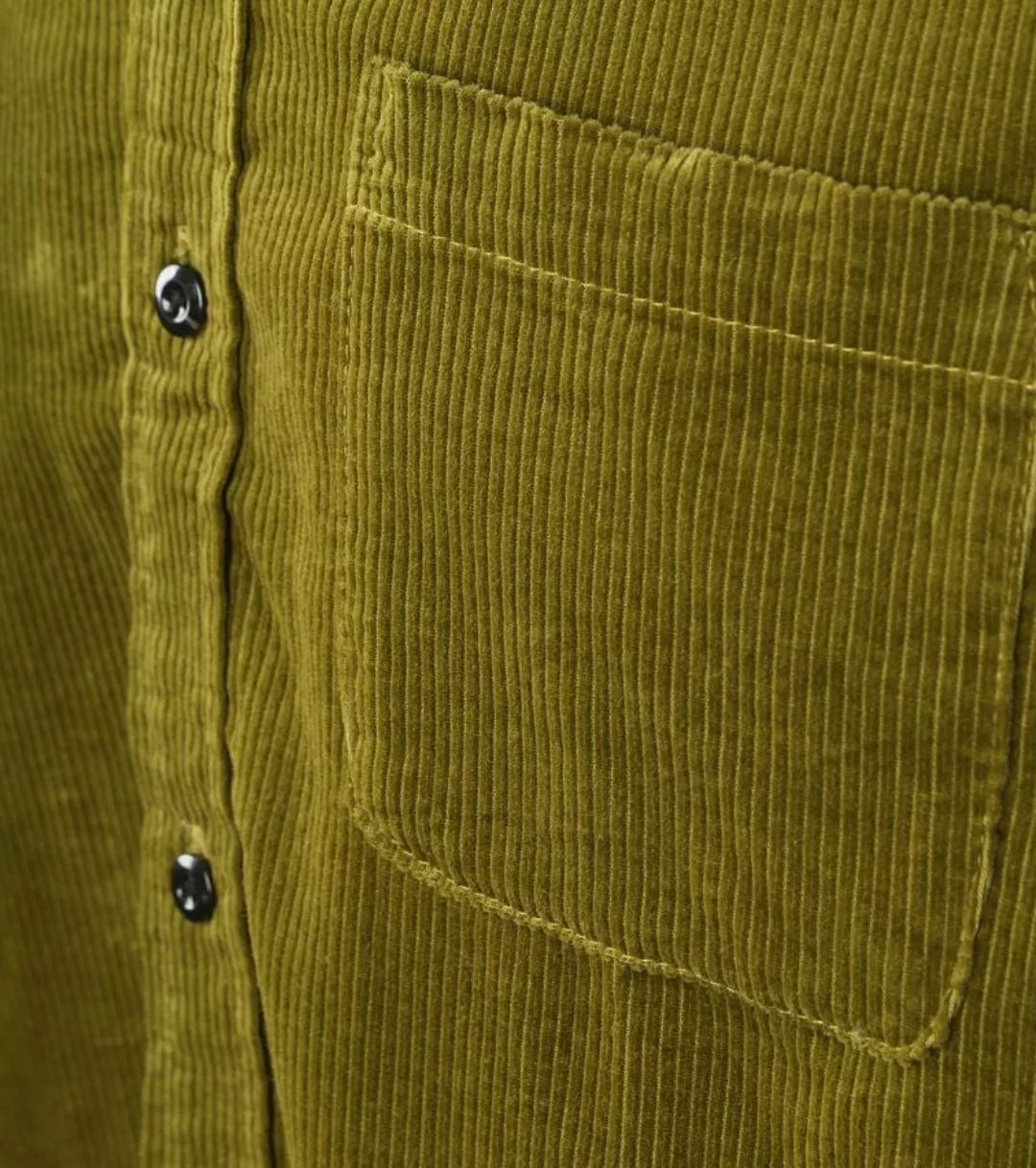 Scotch and Soda Solid Corduroy Hemd Grün - Größe M günstig online kaufen