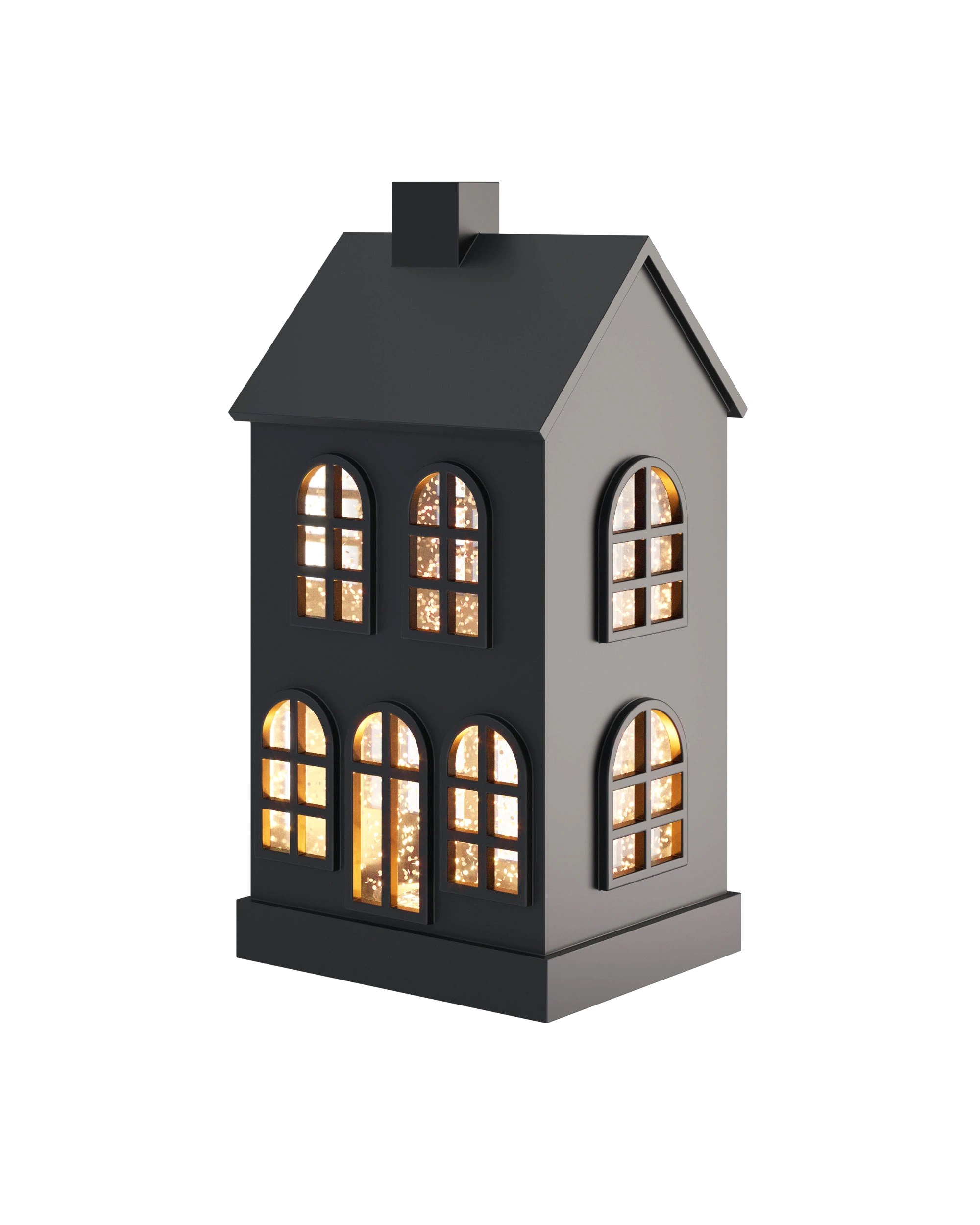 GLAMOR HOUSE - Dekoleuchte Schwarz 23 cm günstig online kaufen
