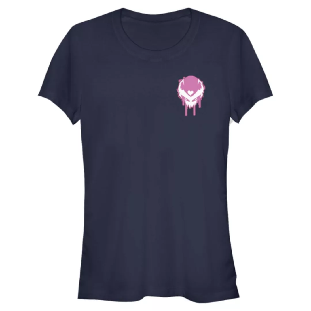 Marvel - Spider-Gwen Venomized Pink Badge - Frauen T-Shirt günstig online kaufen