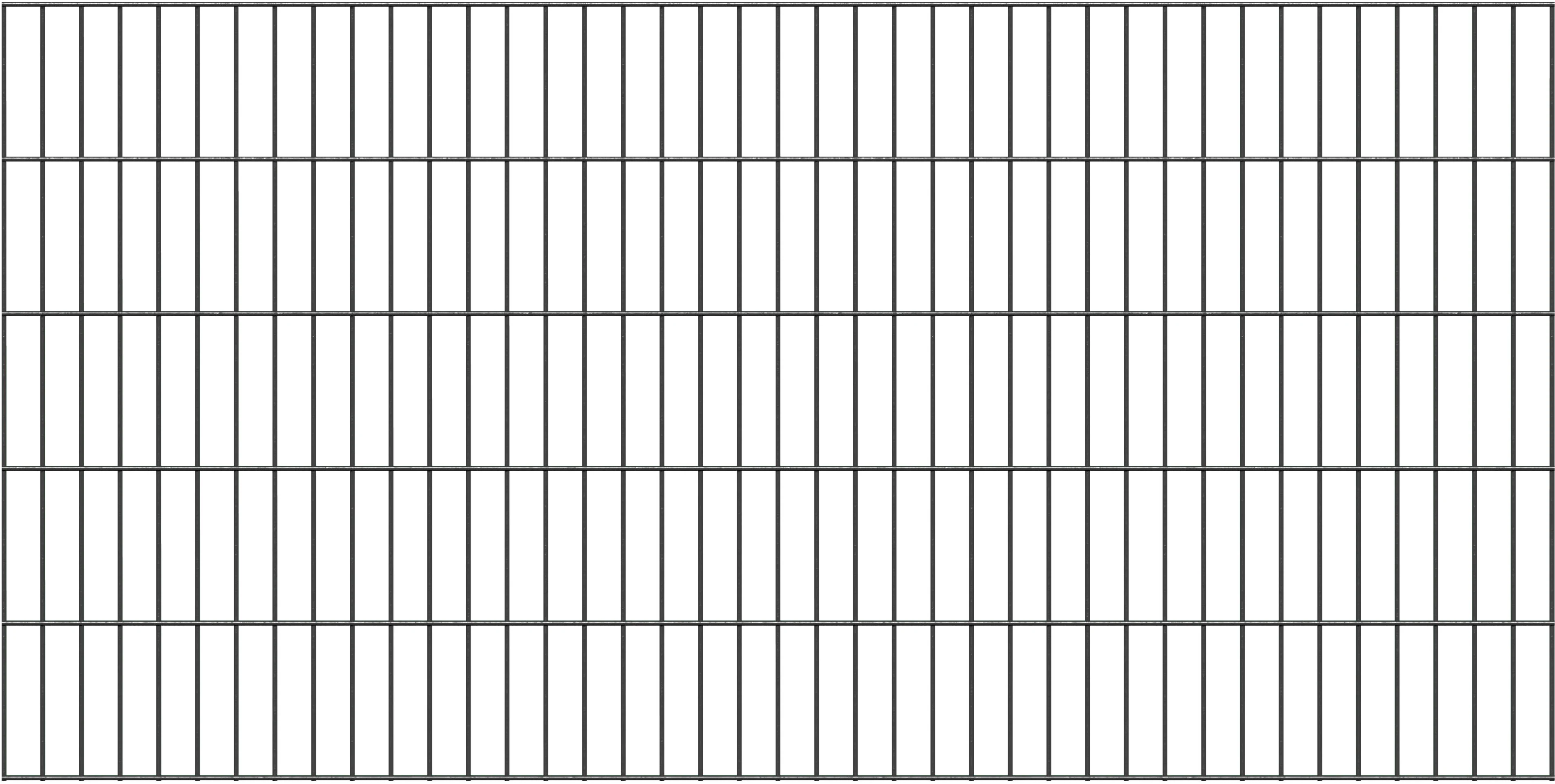 Alberts Doppelstabmattenzaun "Doppelstab-Gittermatte 6/5/6", LxH: 200x100 c günstig online kaufen