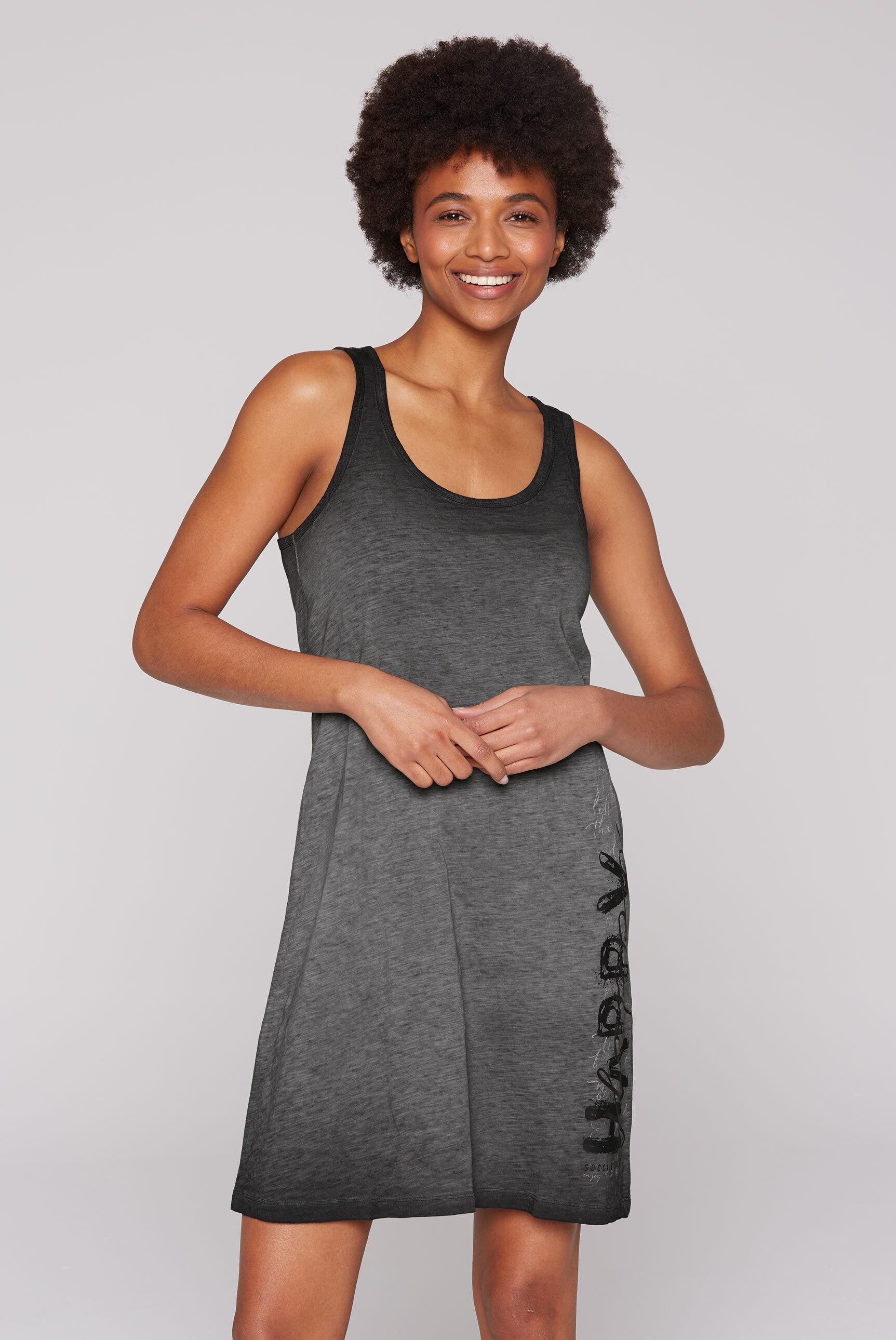 SOCCX Sommerkleid, mit Tanktop-Rücken günstig online kaufen