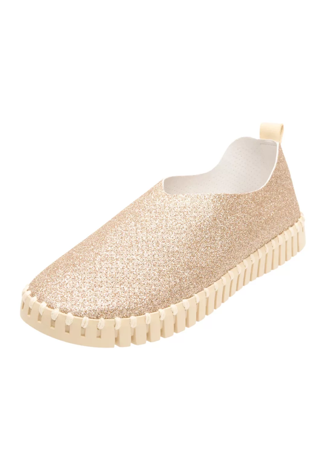 Ilse Jacobsen Slipper "Tulip3272GB", Glitzerslipper, recycelte Mikrofaser, günstig online kaufen