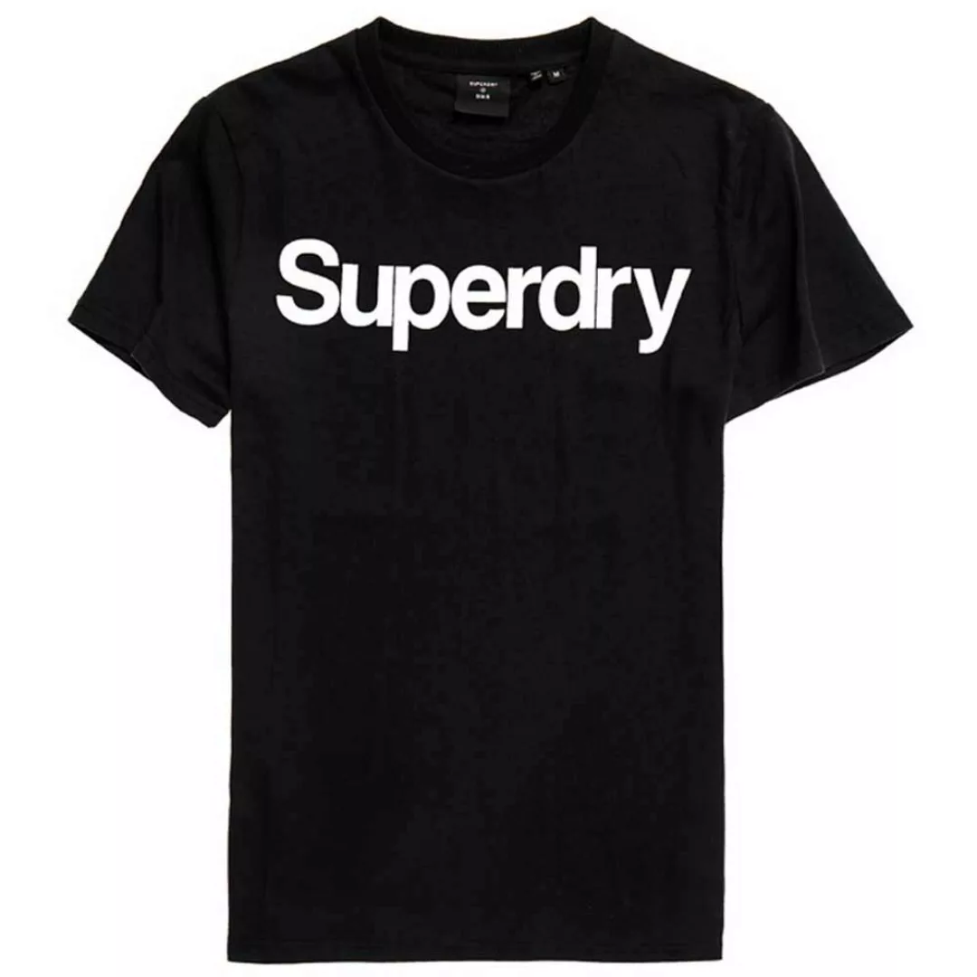 Superdry Core Logo Ns Kurzarm T-shirt L Black günstig online kaufen
