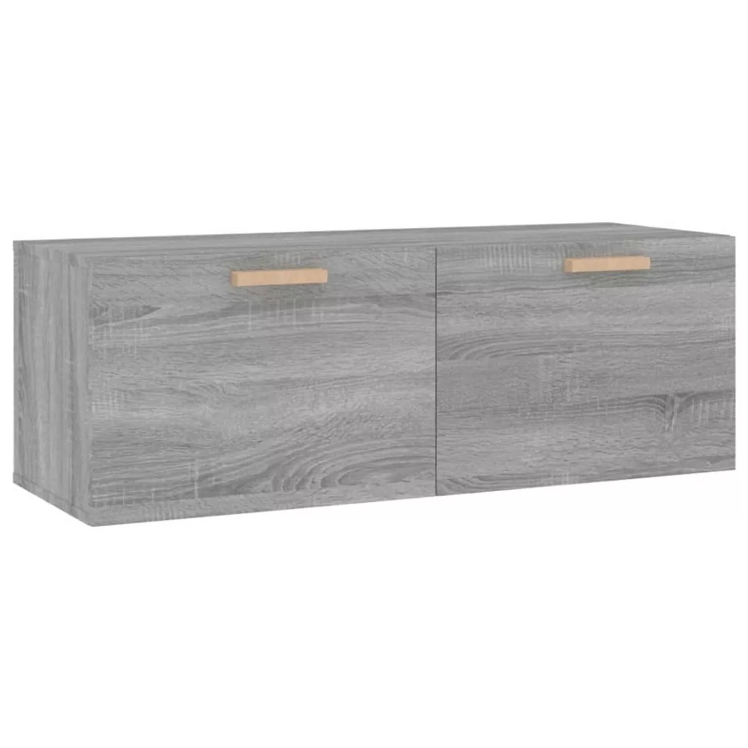 vidaXL Hängeschrank Wandschrank Grau Sonoma 100x36,5x35 günstig online kaufen