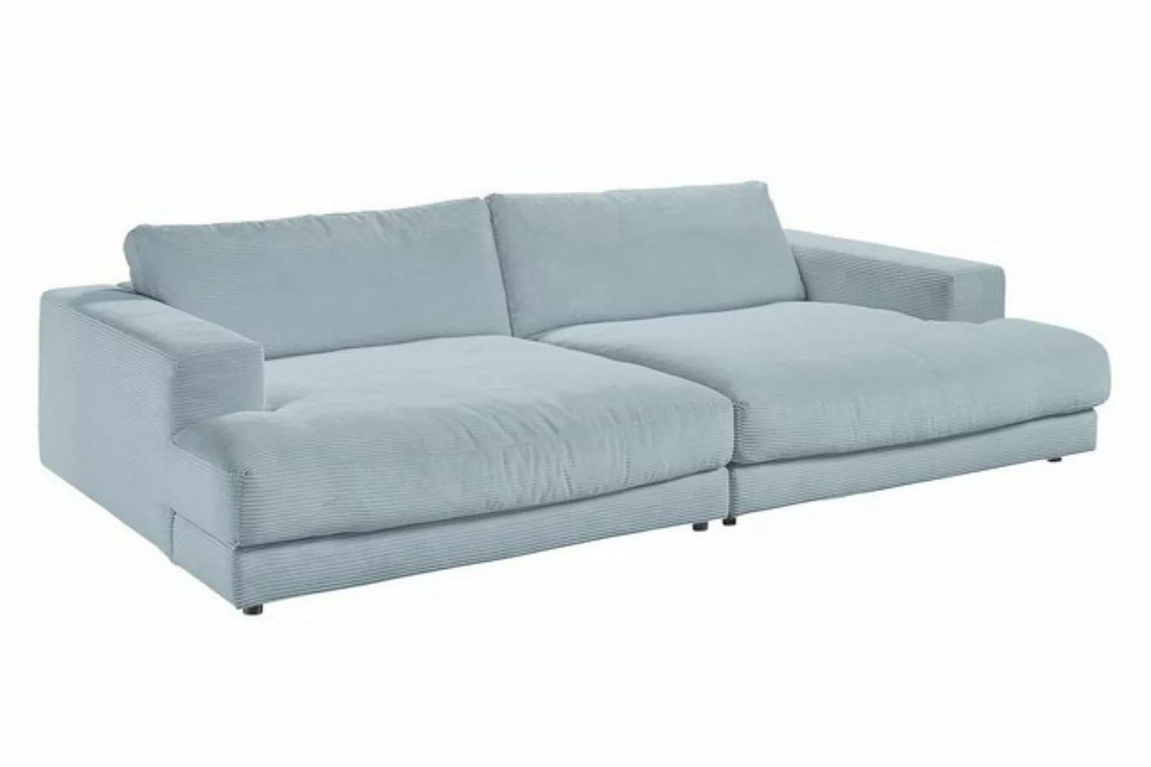 daslagerhaus living Big-Sofa XXL-Sofa Downtown Cord günstig online kaufen