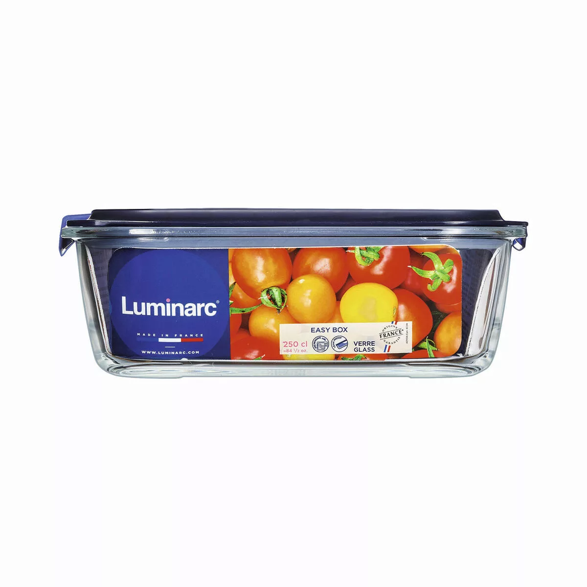 Lunchbox Hermetisch Luminarc Easy Box Blau 2,5 L Glas (6 Stück) günstig online kaufen