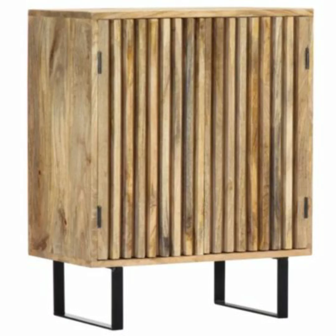 vidaXL Sideboard 60x35x75 cm Massivholz Mango Sideboard braun günstig online kaufen