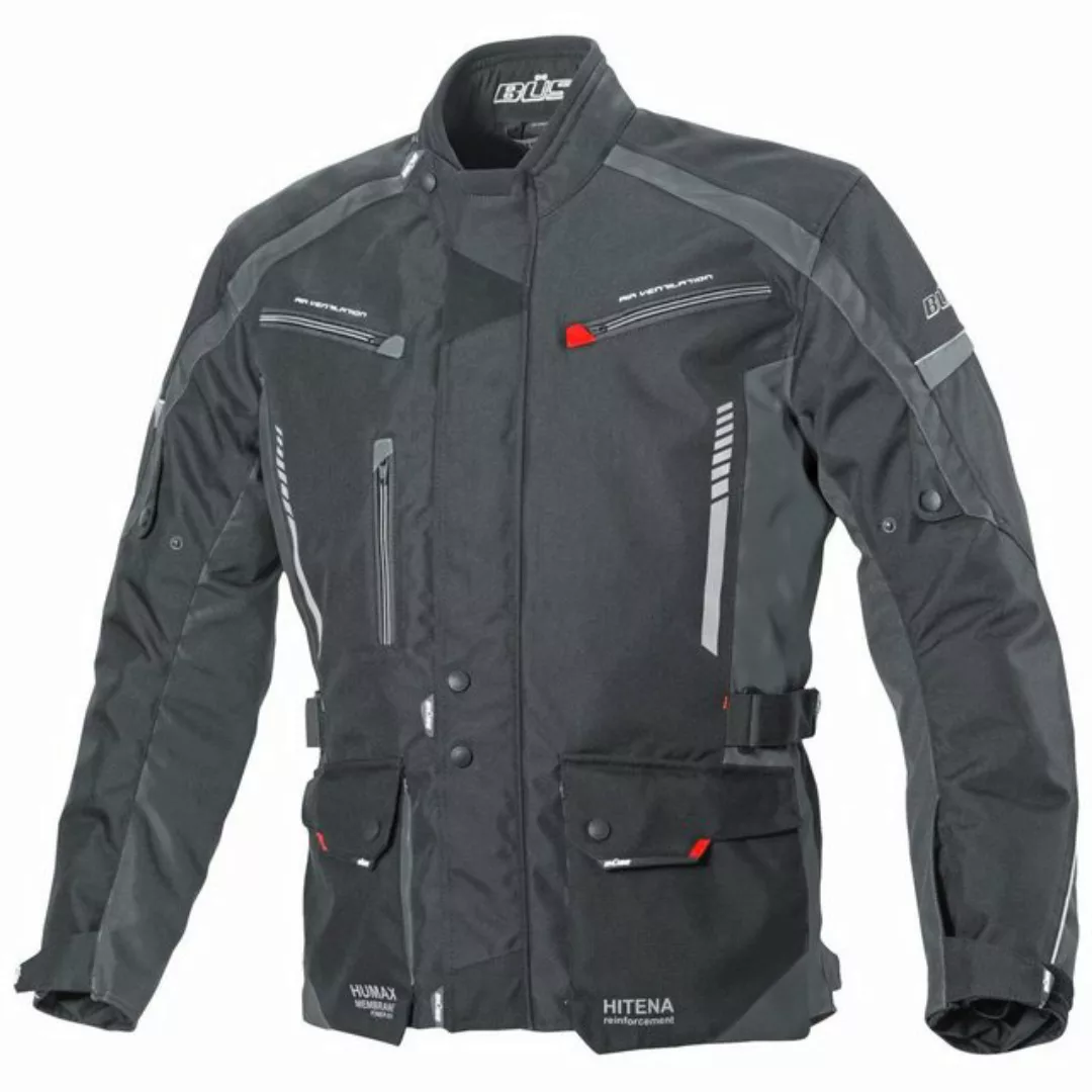 Büse Motorradjacke Büse Torino II Textiljacke schwarz / anthrazit Herren 2X günstig online kaufen