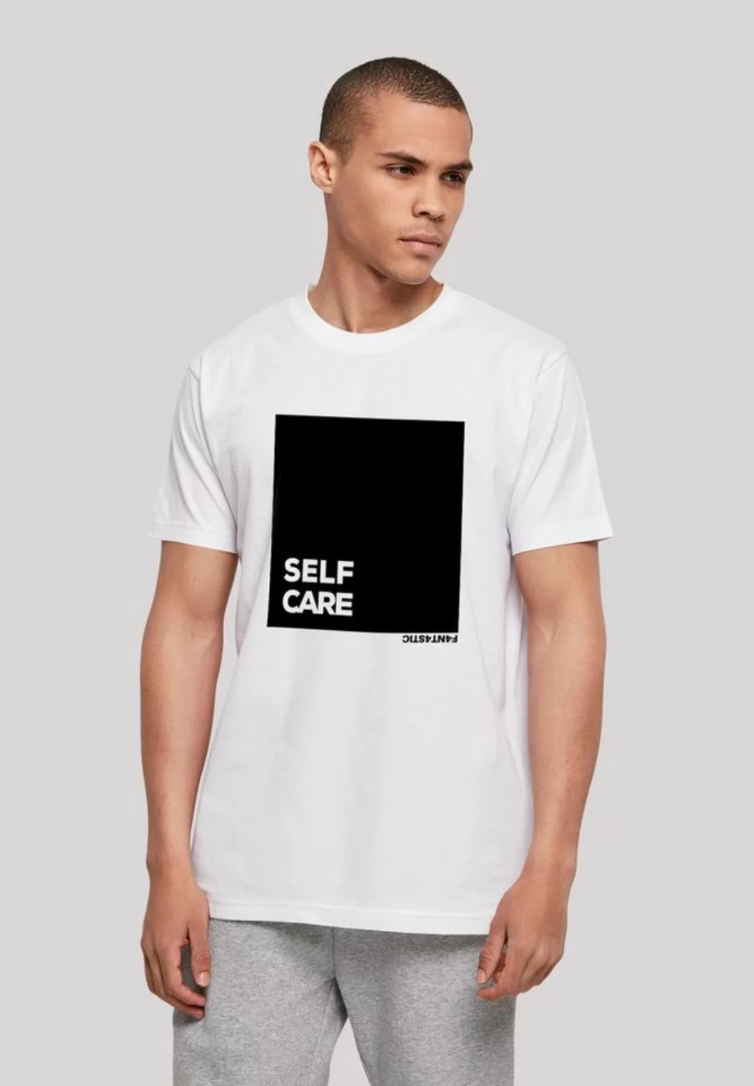 F4NT4STIC T-Shirt "SELF CARE TEE UNISEX", Print günstig online kaufen