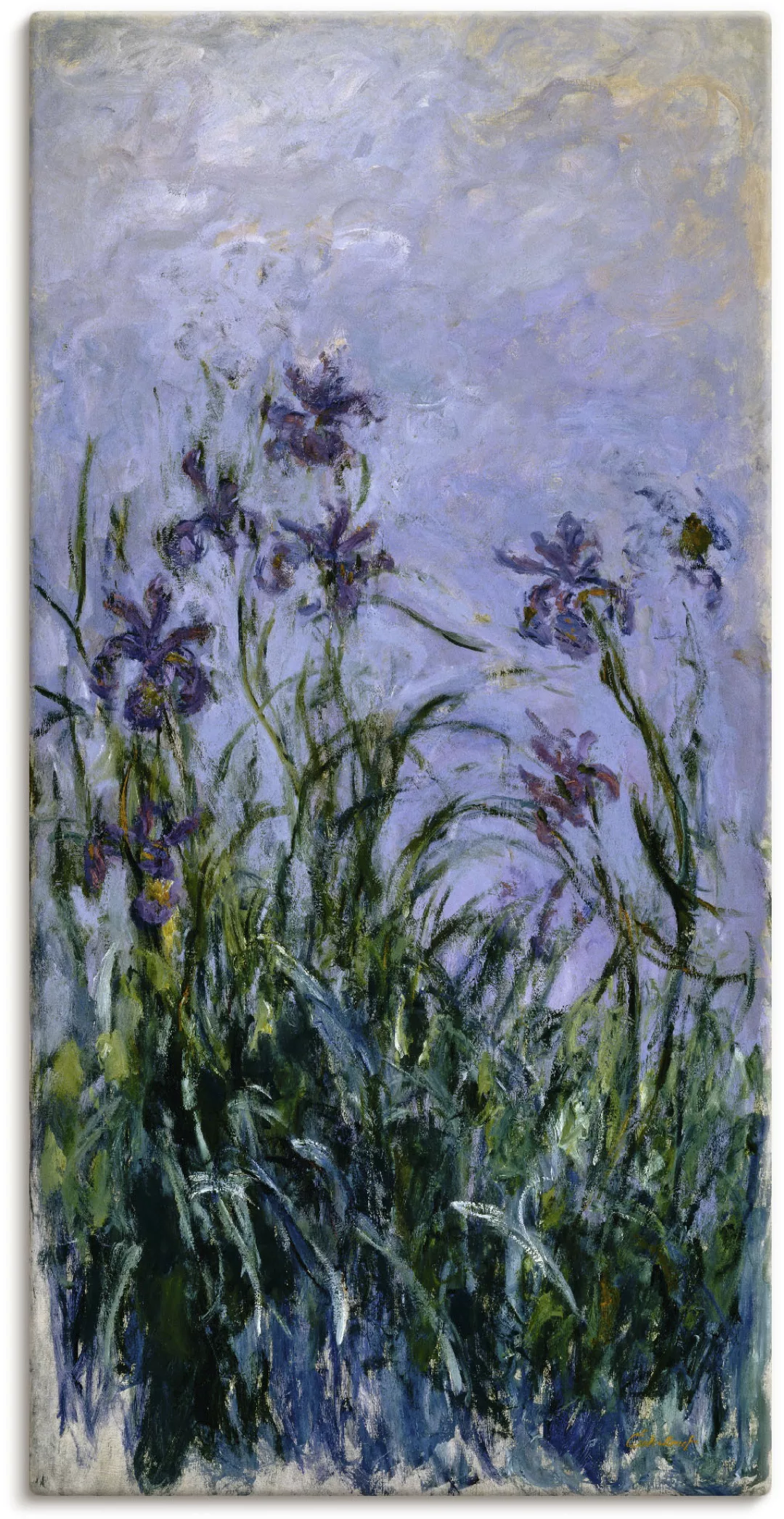 Artland Leinwandbild "Iris. 1914-17", Blumen, (1 St.), auf Keilrahmen gespa günstig online kaufen