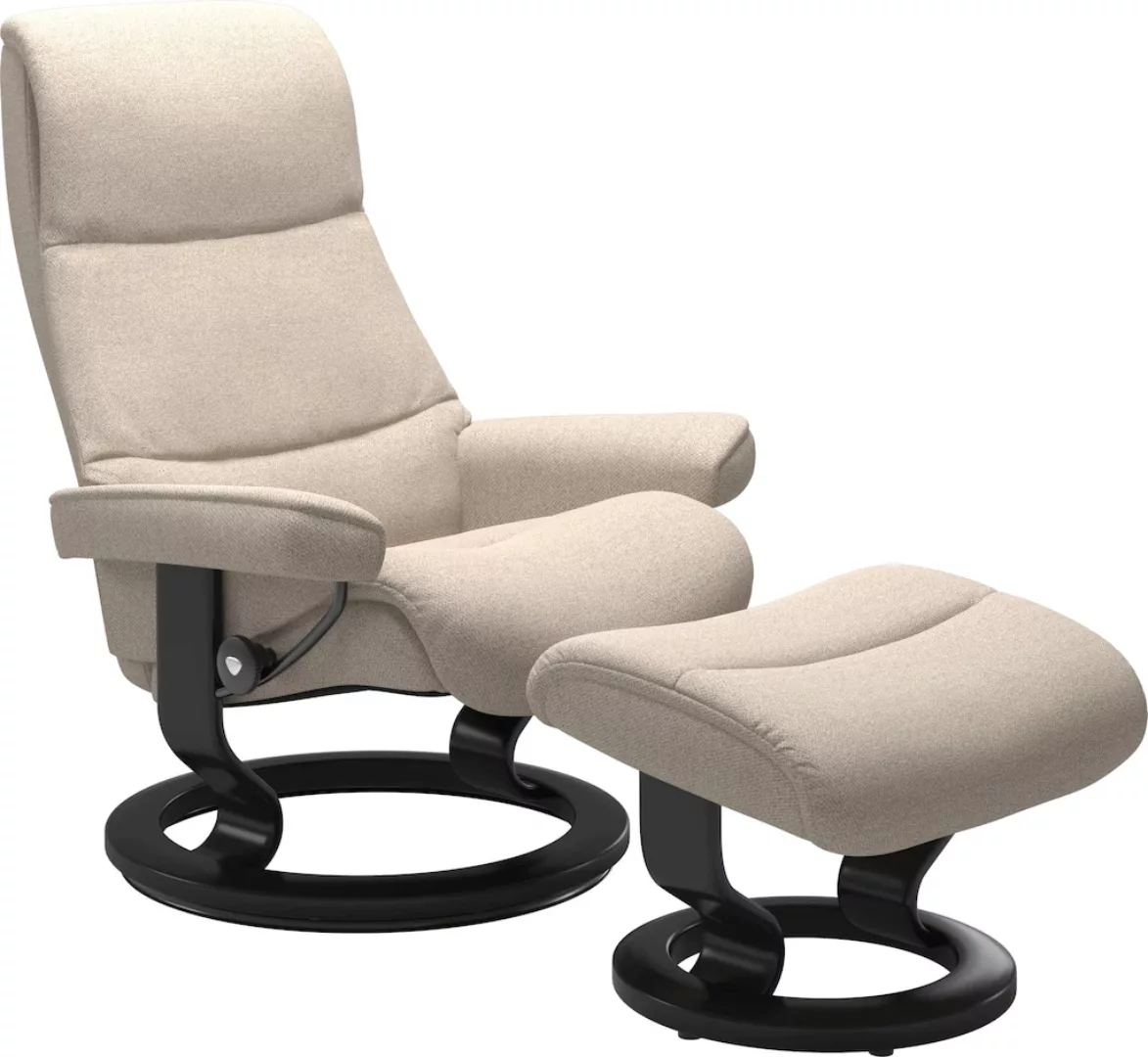 Stressless® Relaxsessel »View«, mit Classic Base, Größe M,Gestell Schwarz günstig online kaufen