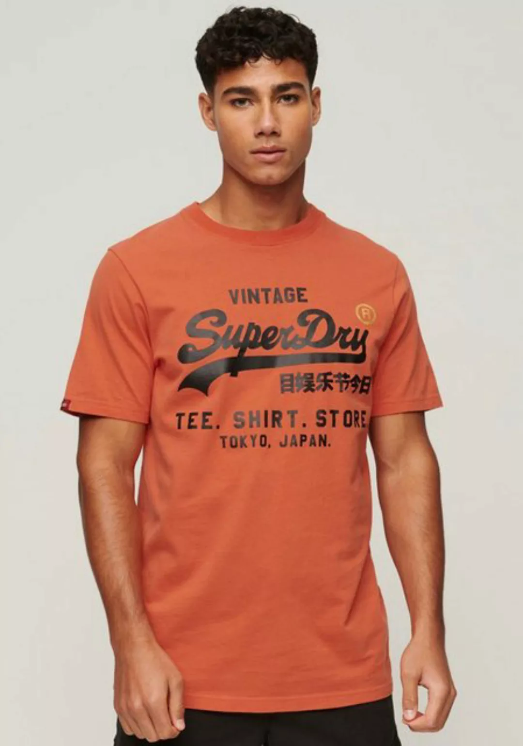 Superdry T-Shirt VINTAGE VL STORE CLASSIC TEE günstig online kaufen