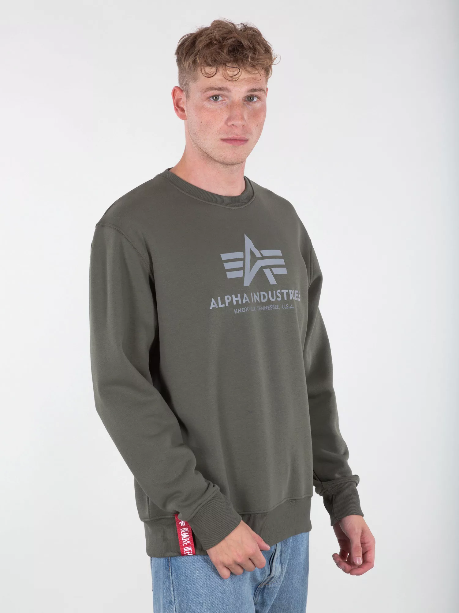 Alpha Industries Sweater "Alpha Industries Men - Sweatshirts Basic Sweater günstig online kaufen