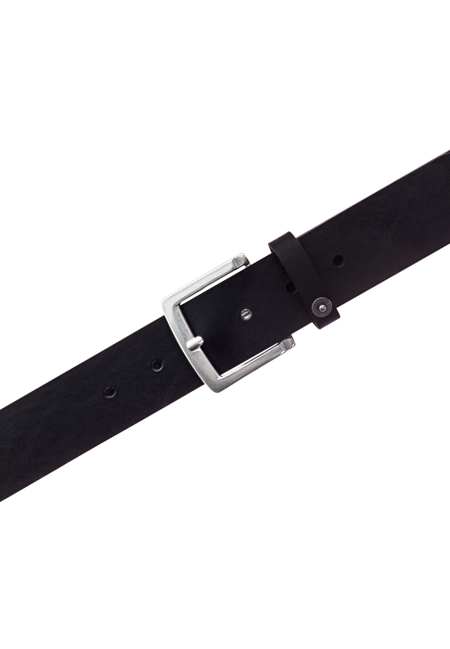 MUSTANG Ledergürtel (1-St) Mit Druckknopf-Applikation auf günstig online kaufen