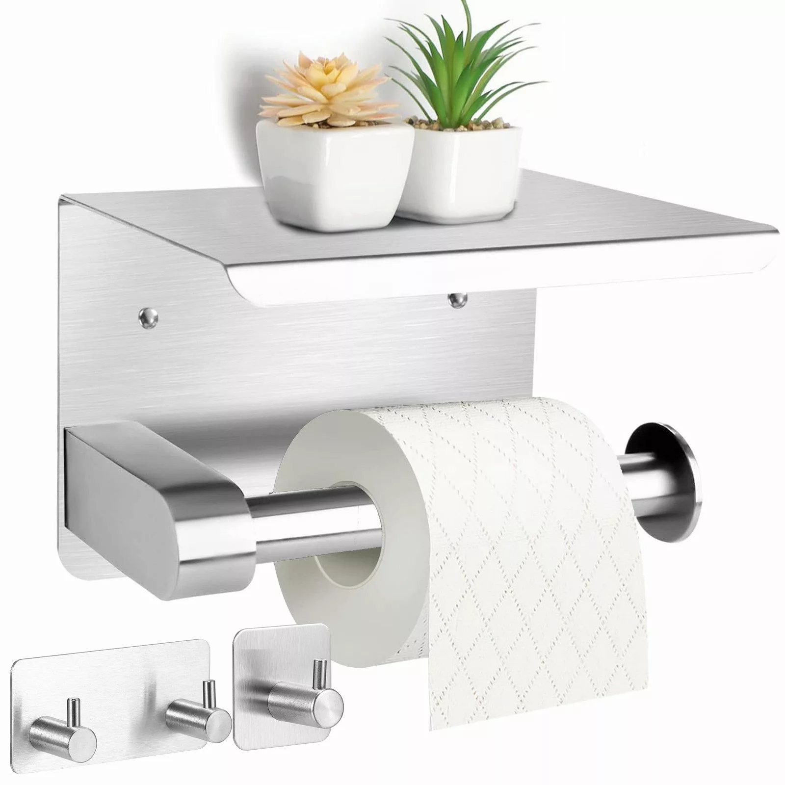 BlingBin Toilettenpapierhalter Klopapierhalter ohne Bohren inkl. günstig online kaufen