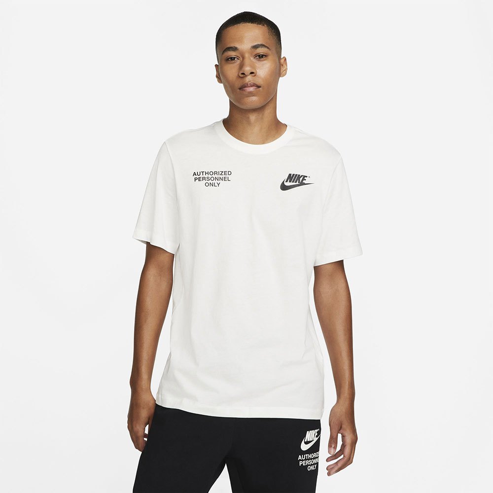 Nike Sportswear Tech Auth Personnel Kurzärmeliges T-shirt M Sail günstig online kaufen