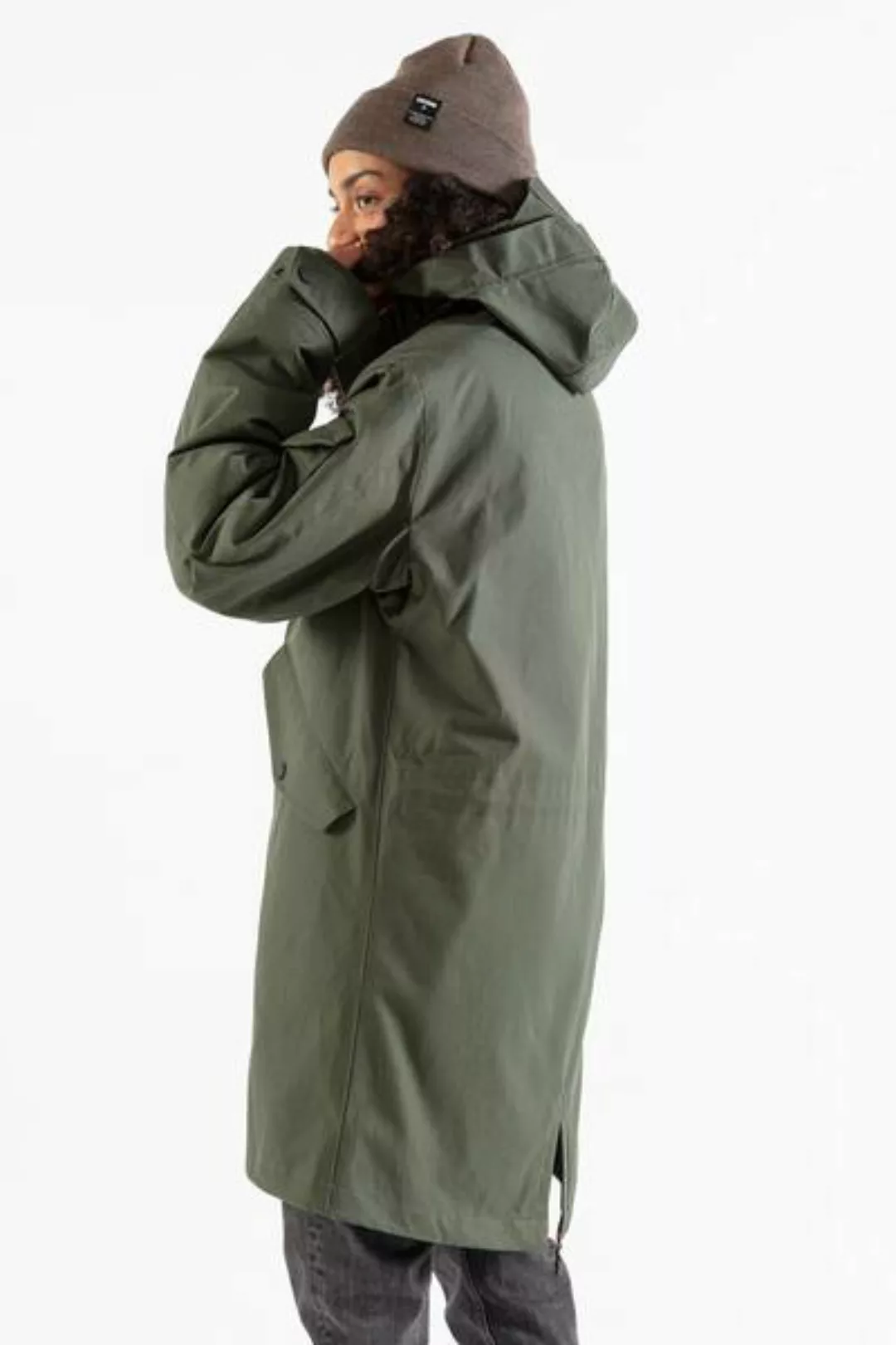 Unisex Parka Aus Bio-baumwolle Von Jeckybeng günstig online kaufen