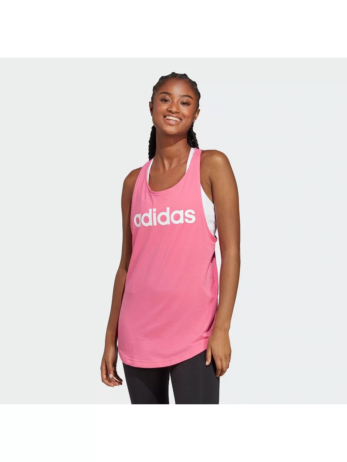 adidas Sportswear Tanktop "Große Größen", Racerback günstig online kaufen