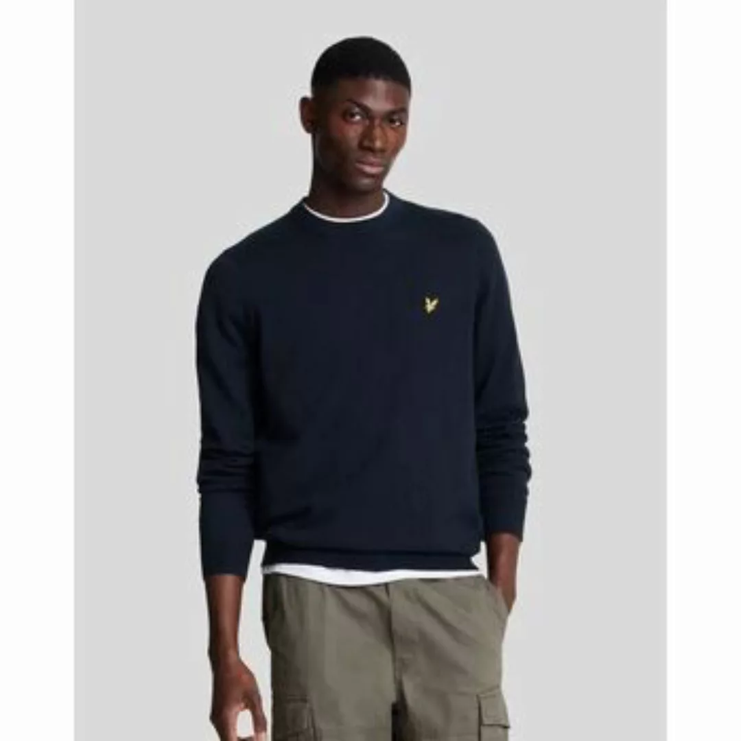 Lyle & Scott  Pullover KN2110V MERINO CREW JUMPER-Z27. DARK NAVY günstig online kaufen