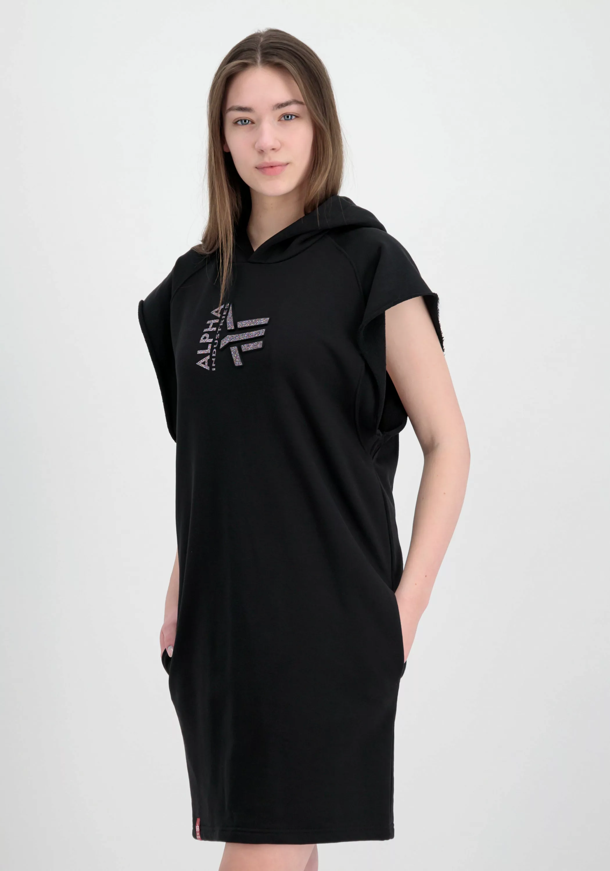 Alpha Industries Hoodie "ALPHA INDUSTRIES Women - Dresses Hoody Dress Glitt günstig online kaufen