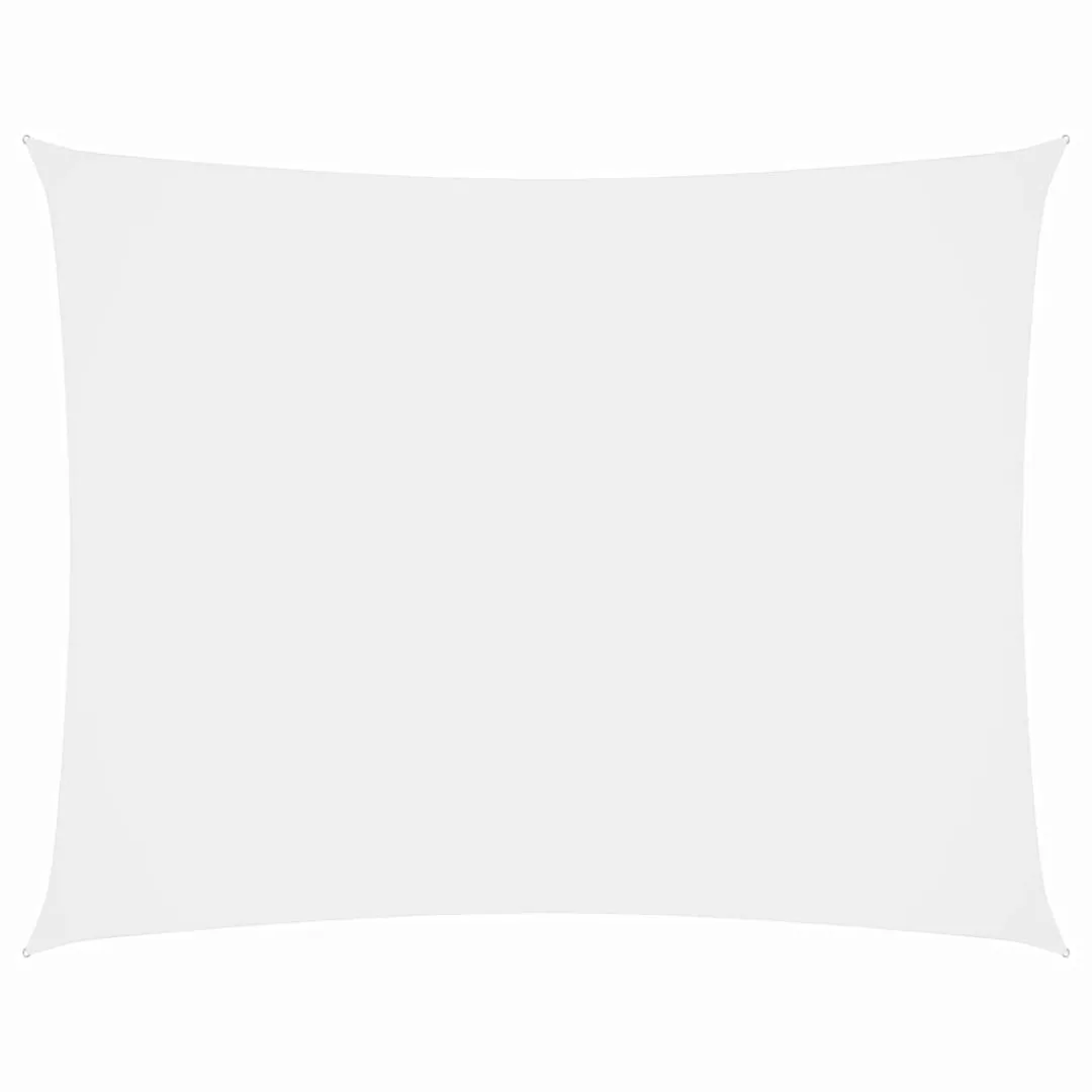 Sonnensegel Oxford-gewebe Rechteckig 3x4,5 M Weiß günstig online kaufen