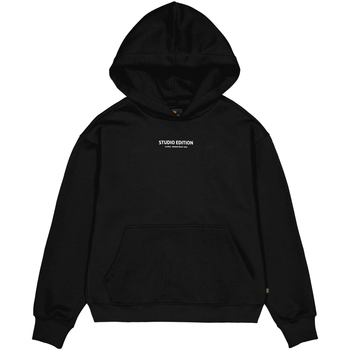 Alpha Industries  Sweatshirt Studio Edition Backprint Hoodie W - black günstig online kaufen