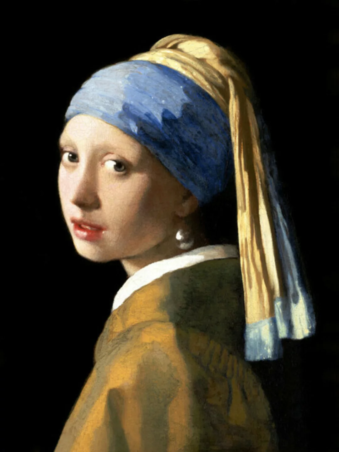 Poster / Leinwandbild - Johannes Vermeer: Mädchen Mit Dem Perlenohrring günstig online kaufen