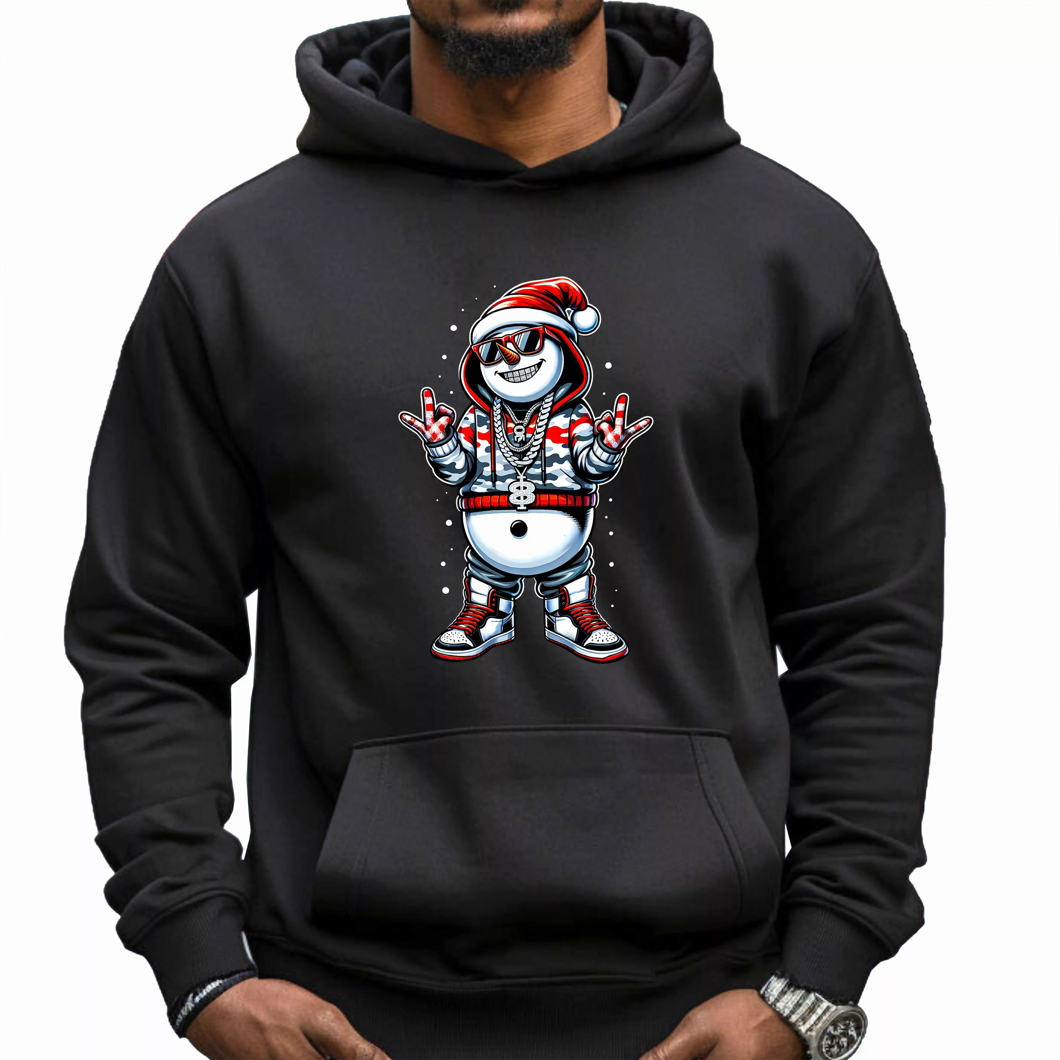 Banco Hoodie Kapuzenpullover mit Weihnachtsmotiven Winter günstig online kaufen