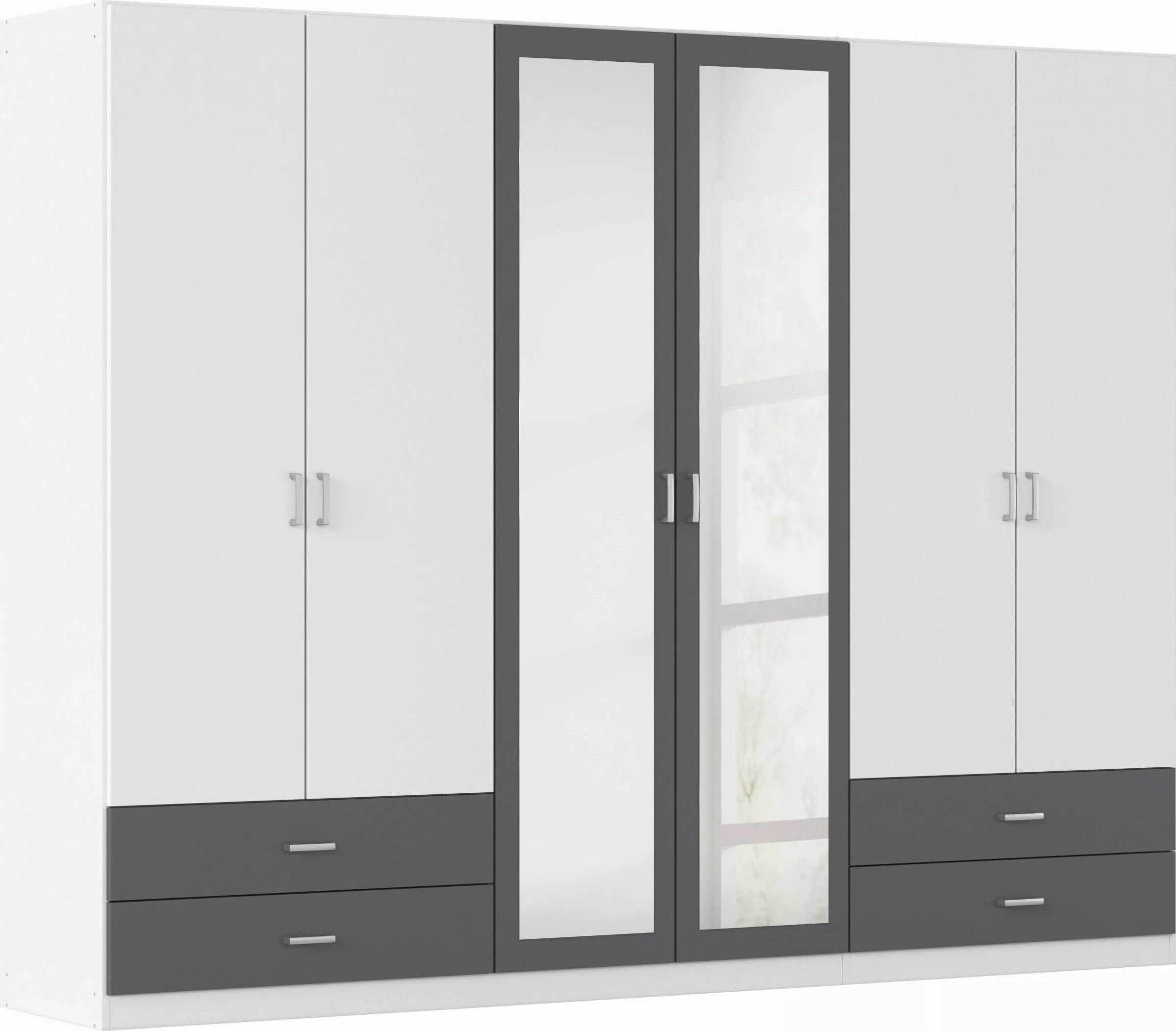 rauch Drehtürenschrank "Borbona", Kleiderschrank Schrank Garderobe Wäschesc günstig online kaufen