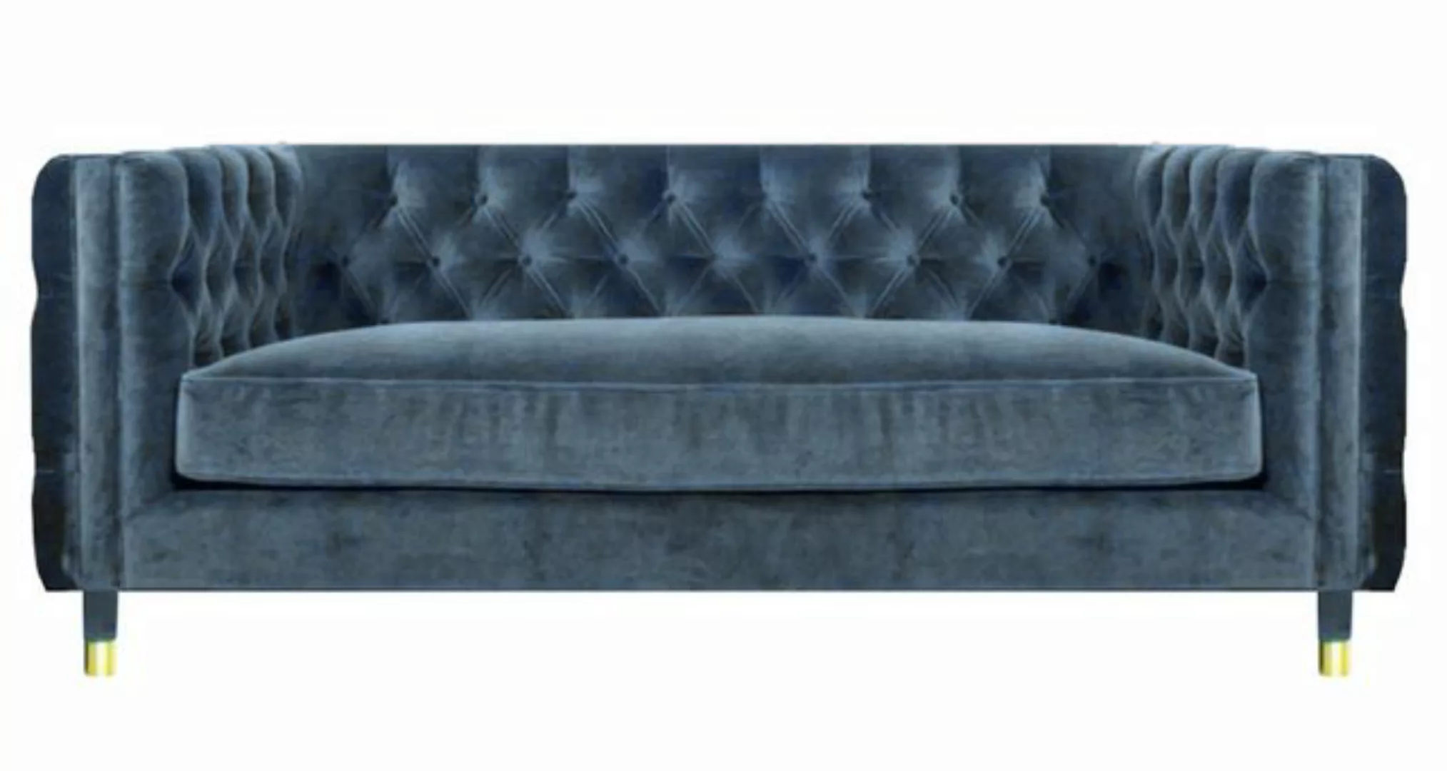 JVmoebel 3-Sitzer Designer Chesterfield Modern Sofa Couch Dreisitze Wohnzim günstig online kaufen